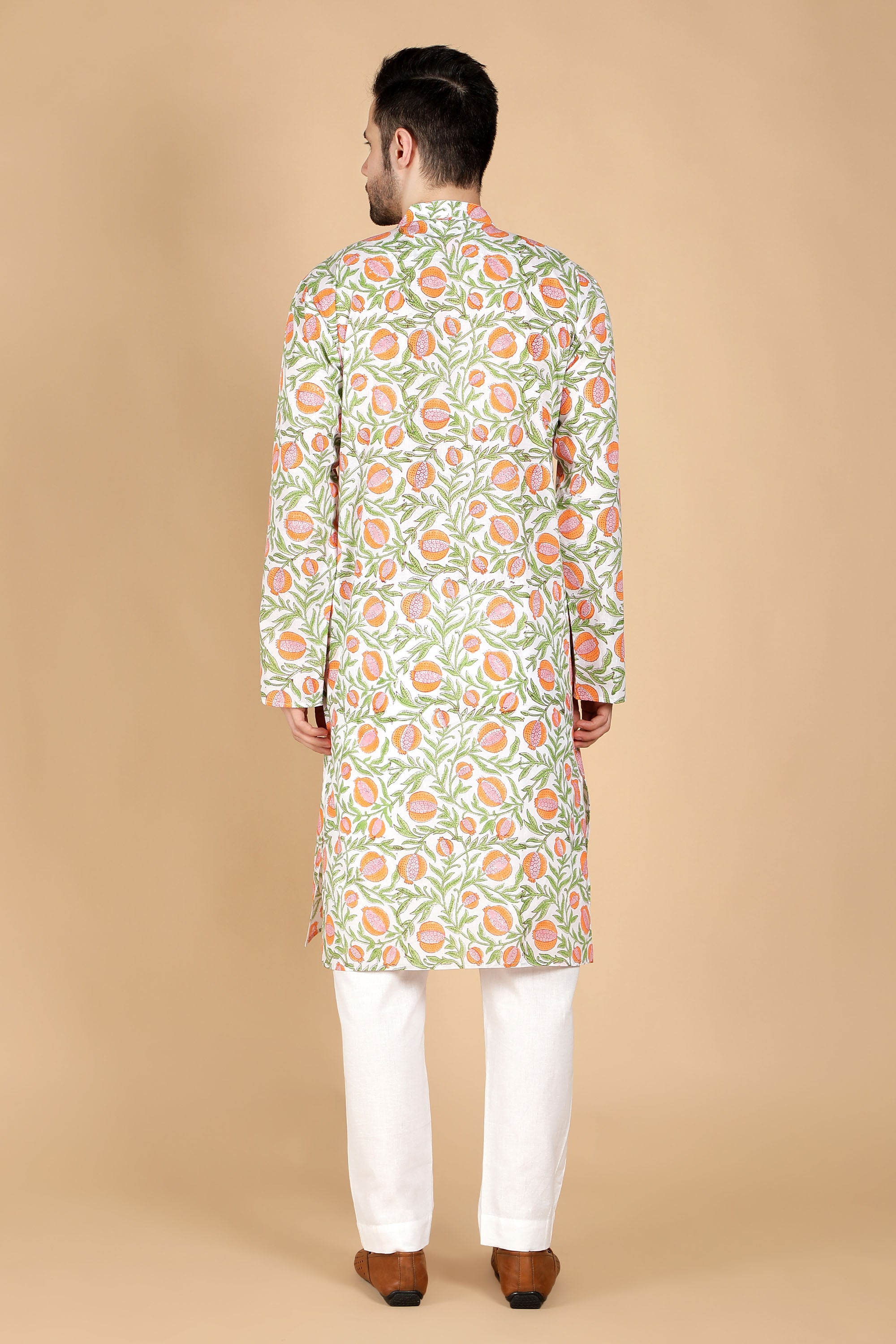 Flora Cotton Kurta