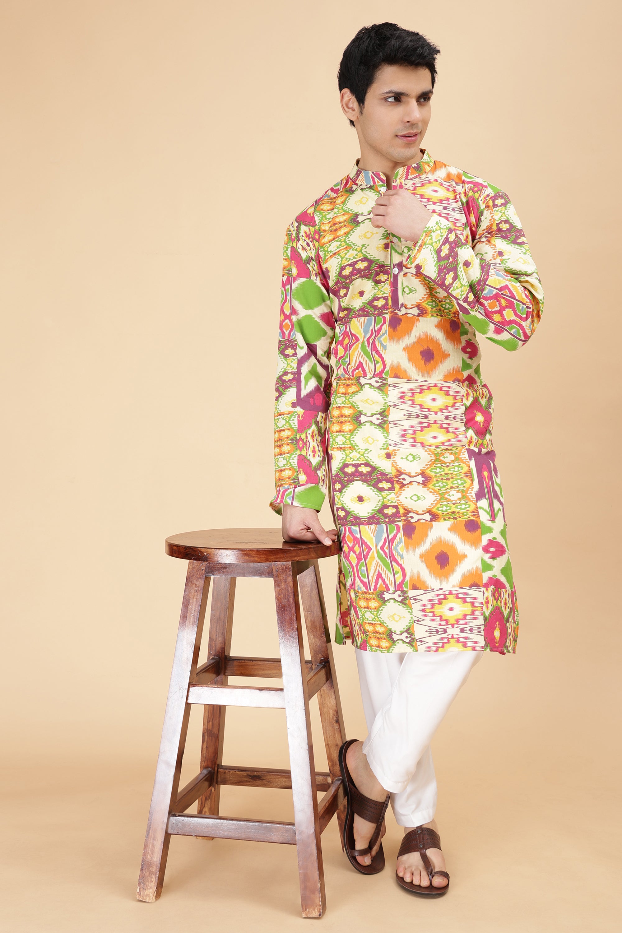 Biome Ikat Kurta