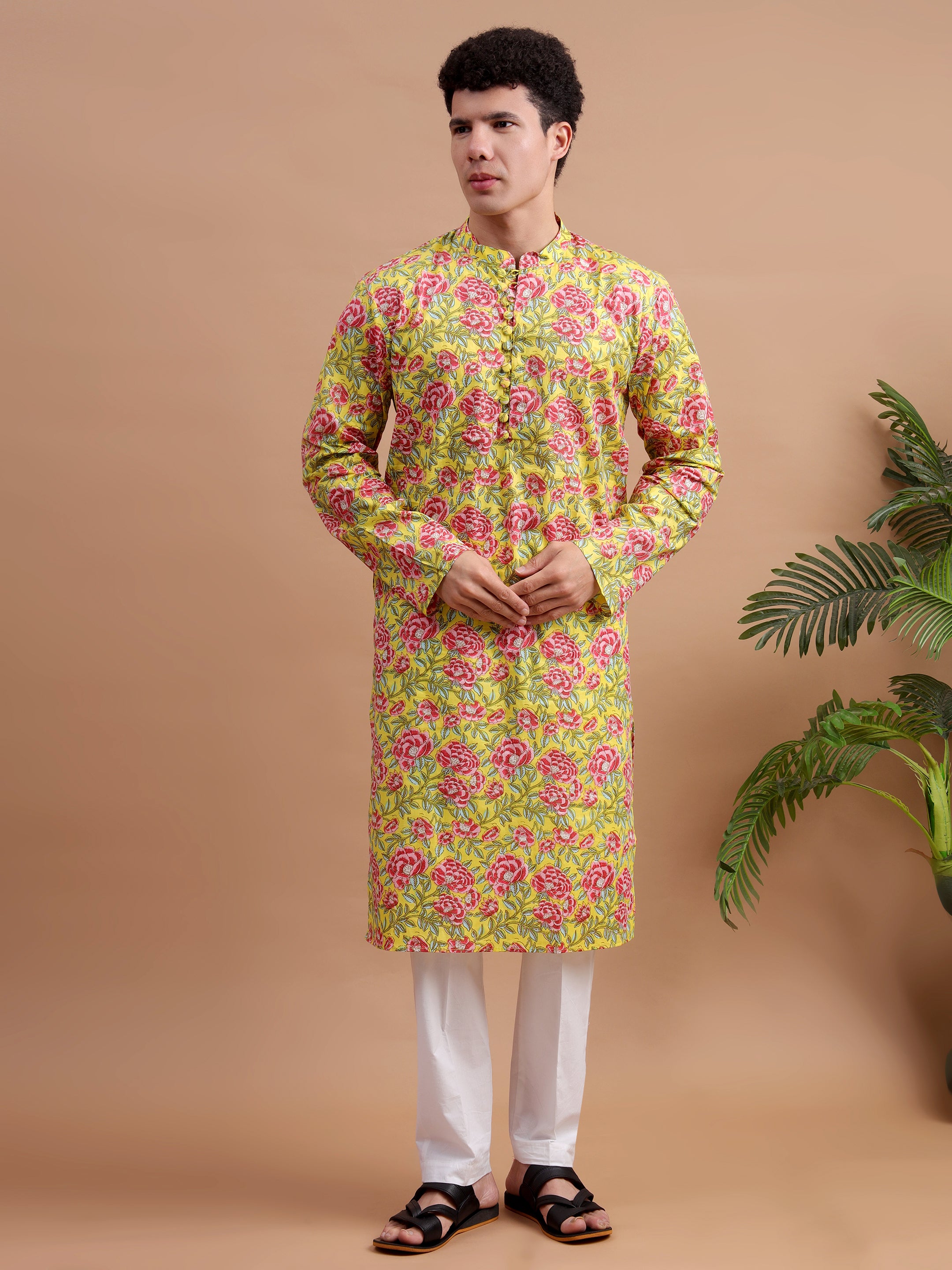 Canary Men Kurta Set