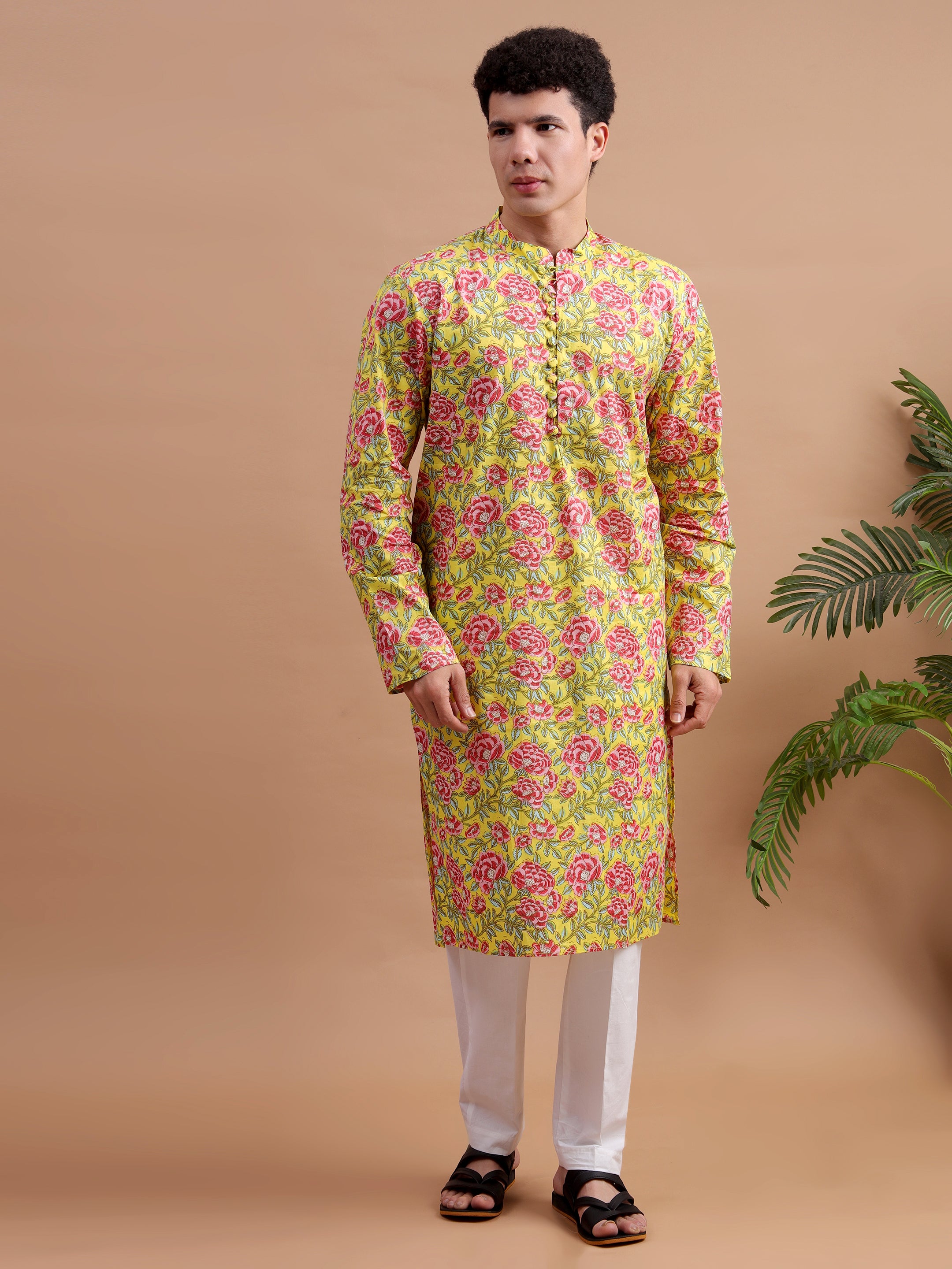 Canary Men Kurta Set