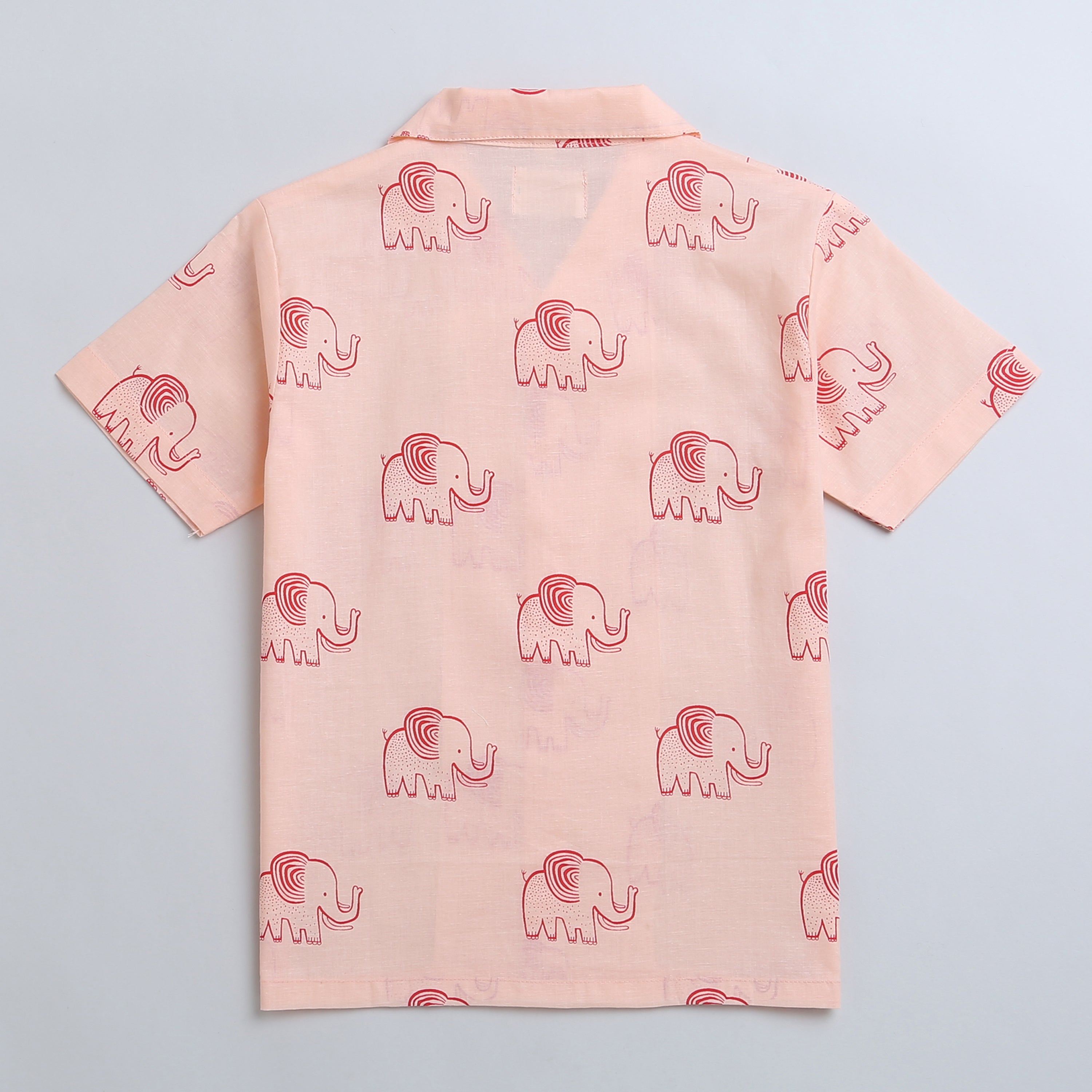 A STOMPING ELEPHANT - COTTON SHIRT - Totdot