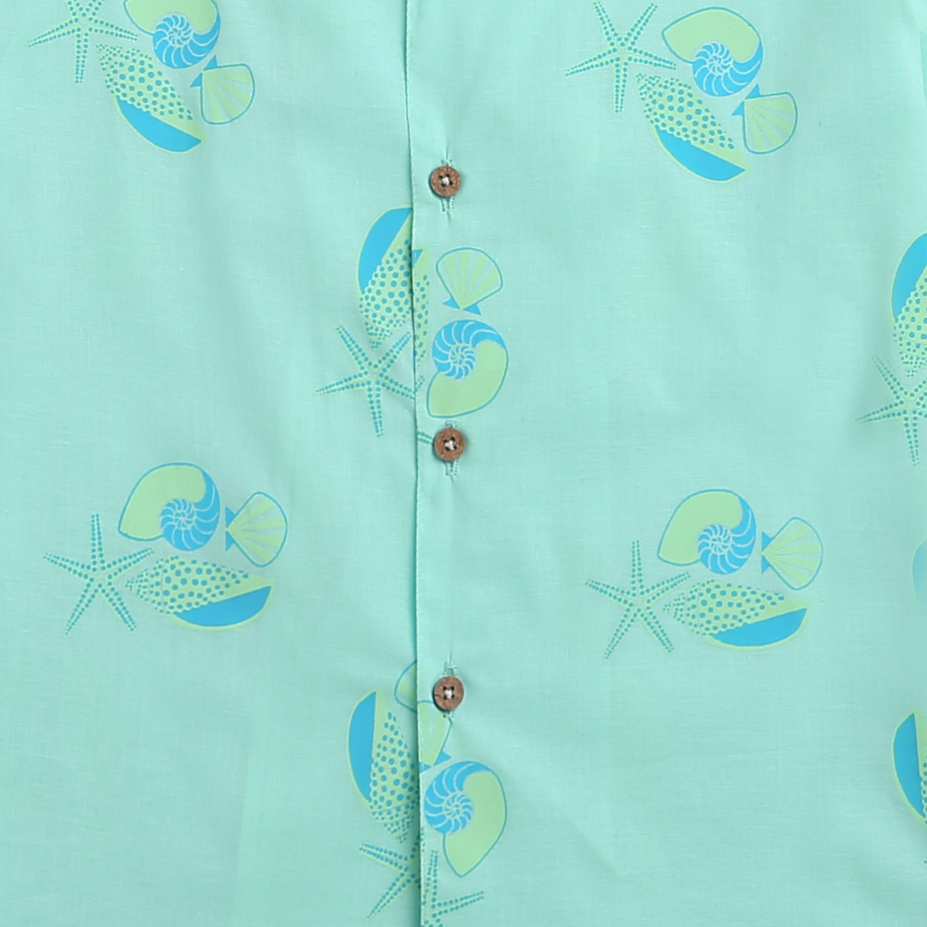 OLIVE THE SEASHELLS - COTTON SHIRT - Totdot