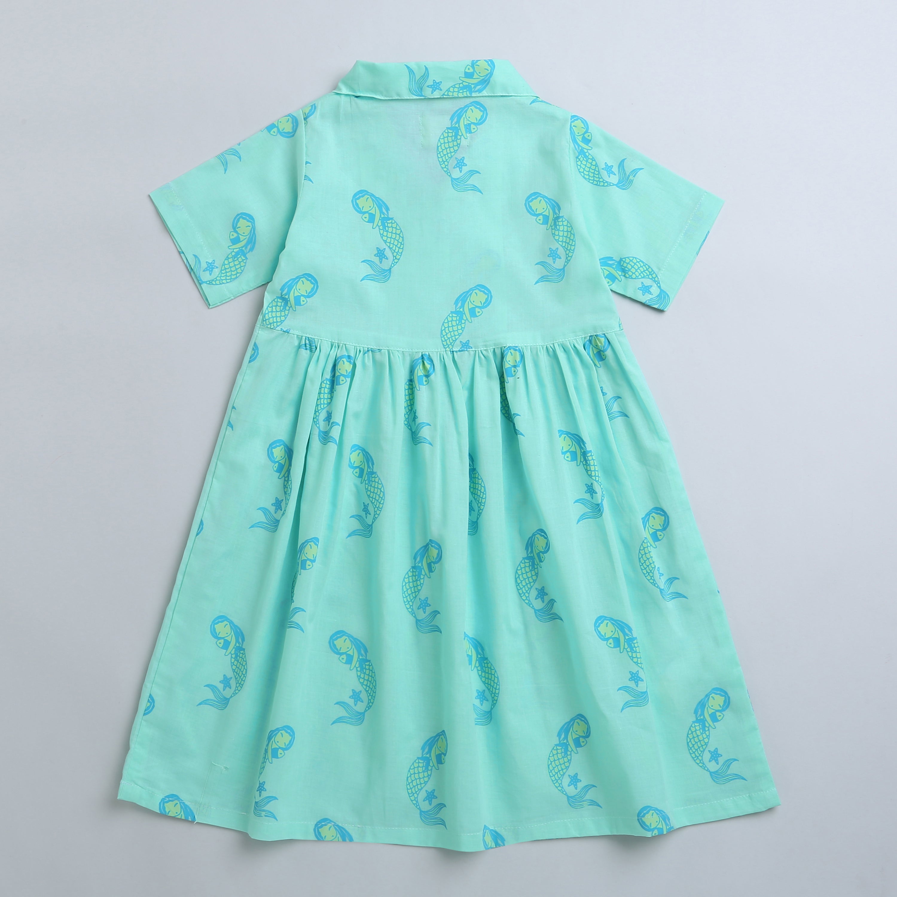 ADELLA THE MERMAID - COTTON DRESS - Totdot