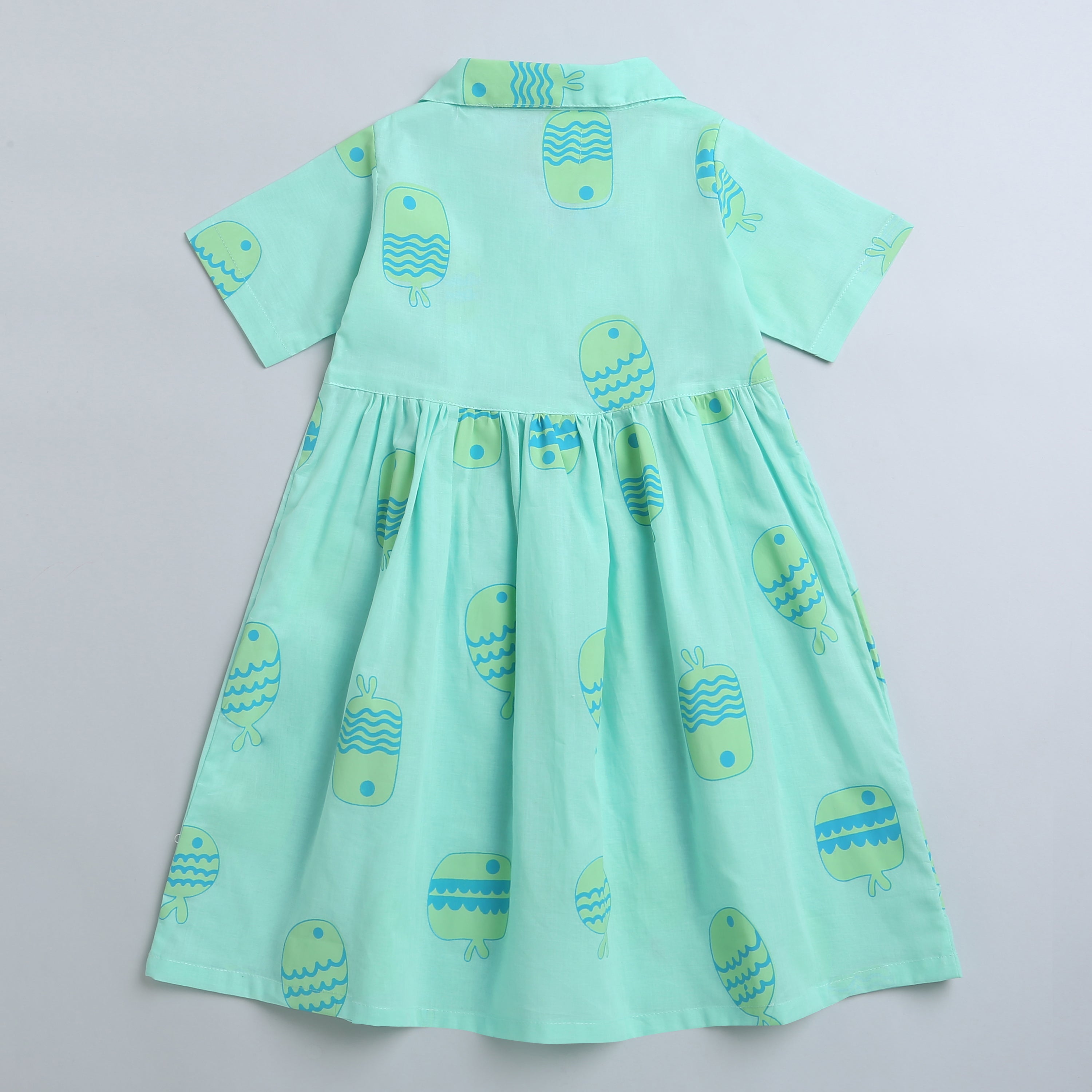 FLOATER THE FISH - COTTON DRESS - Totdot