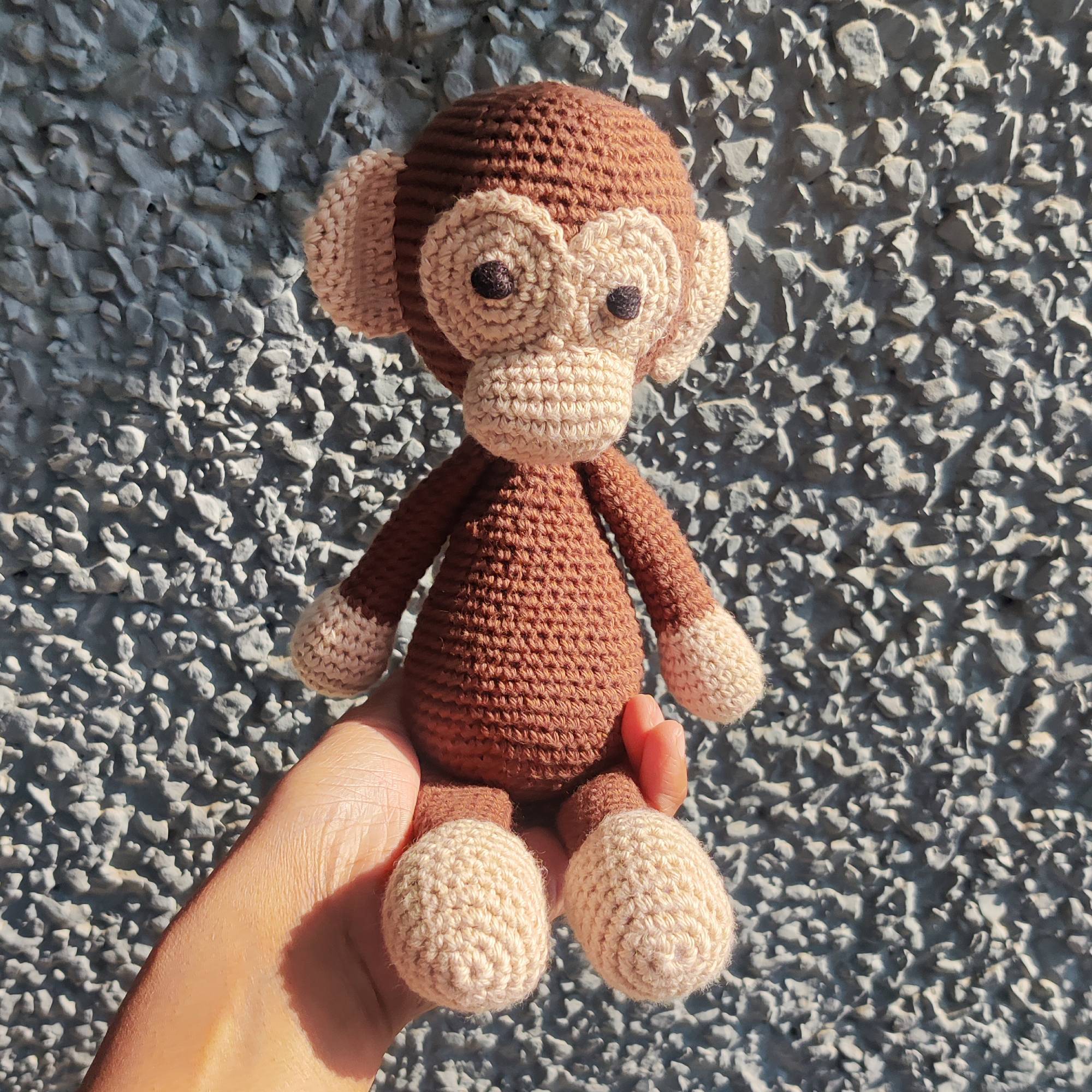 Monkey Crochet Toy