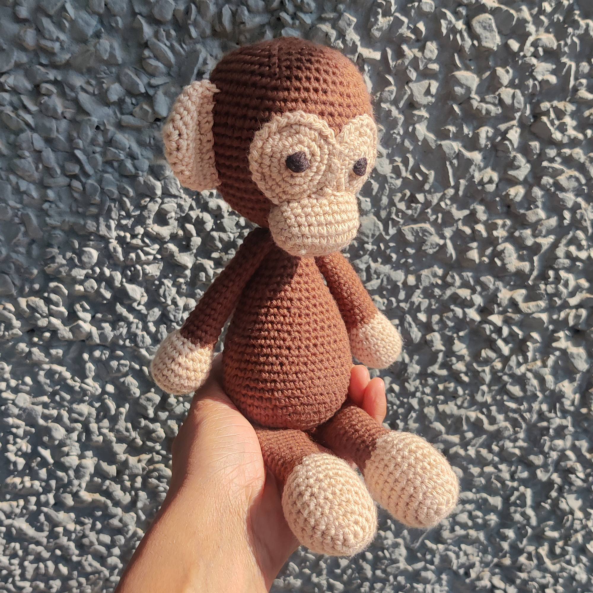 Monkey Crochet Toy