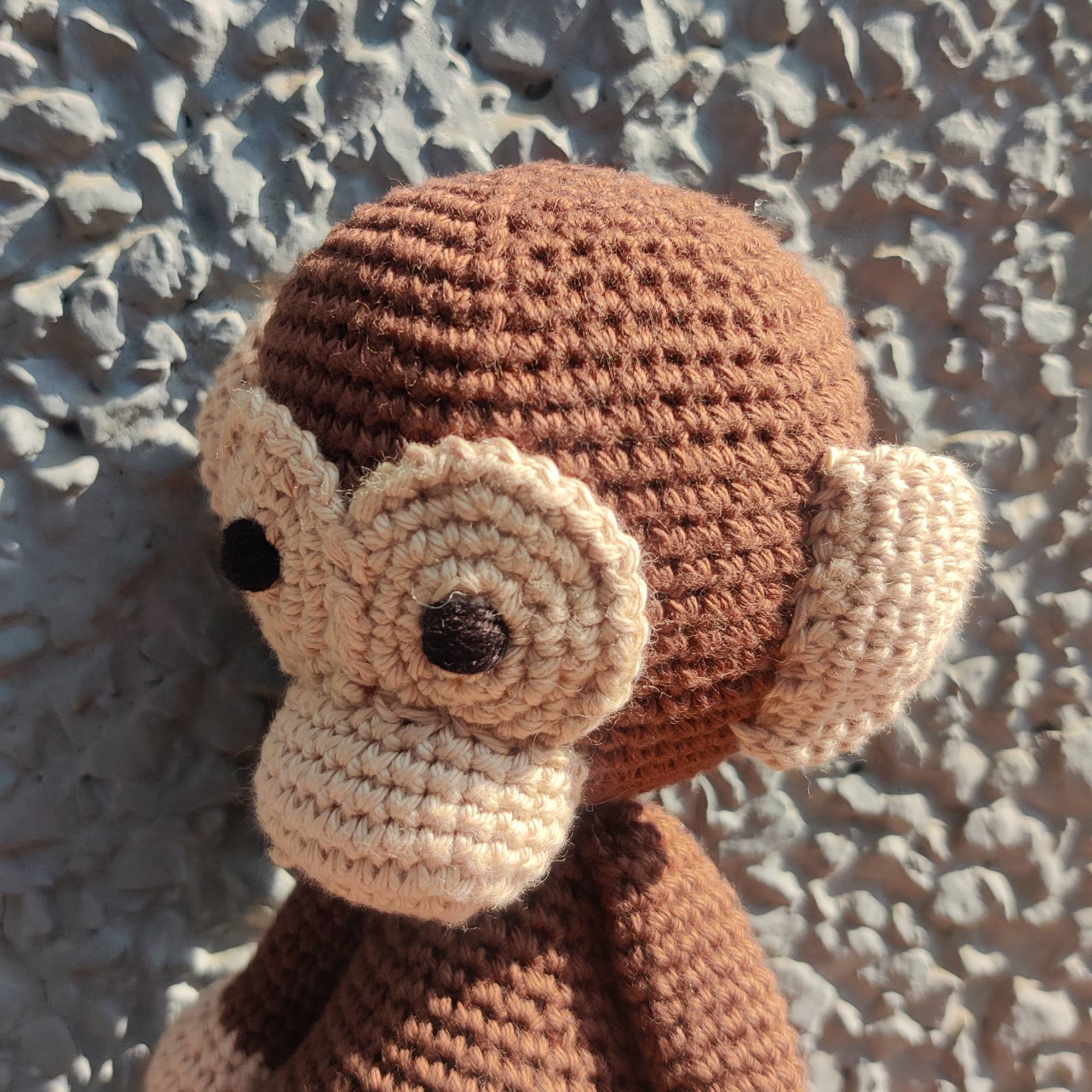 Monkey Crochet Toy