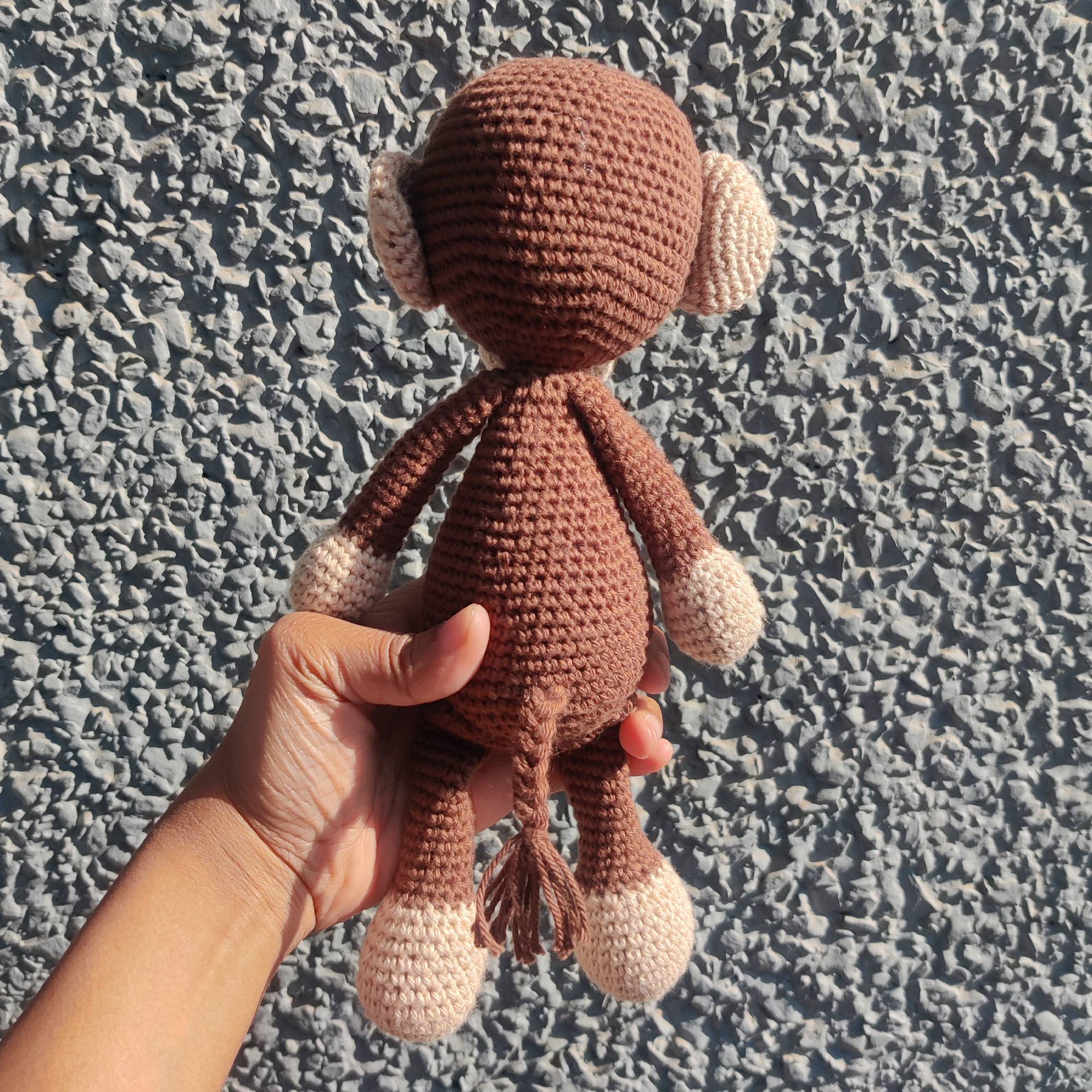 Monkey Crochet Toy