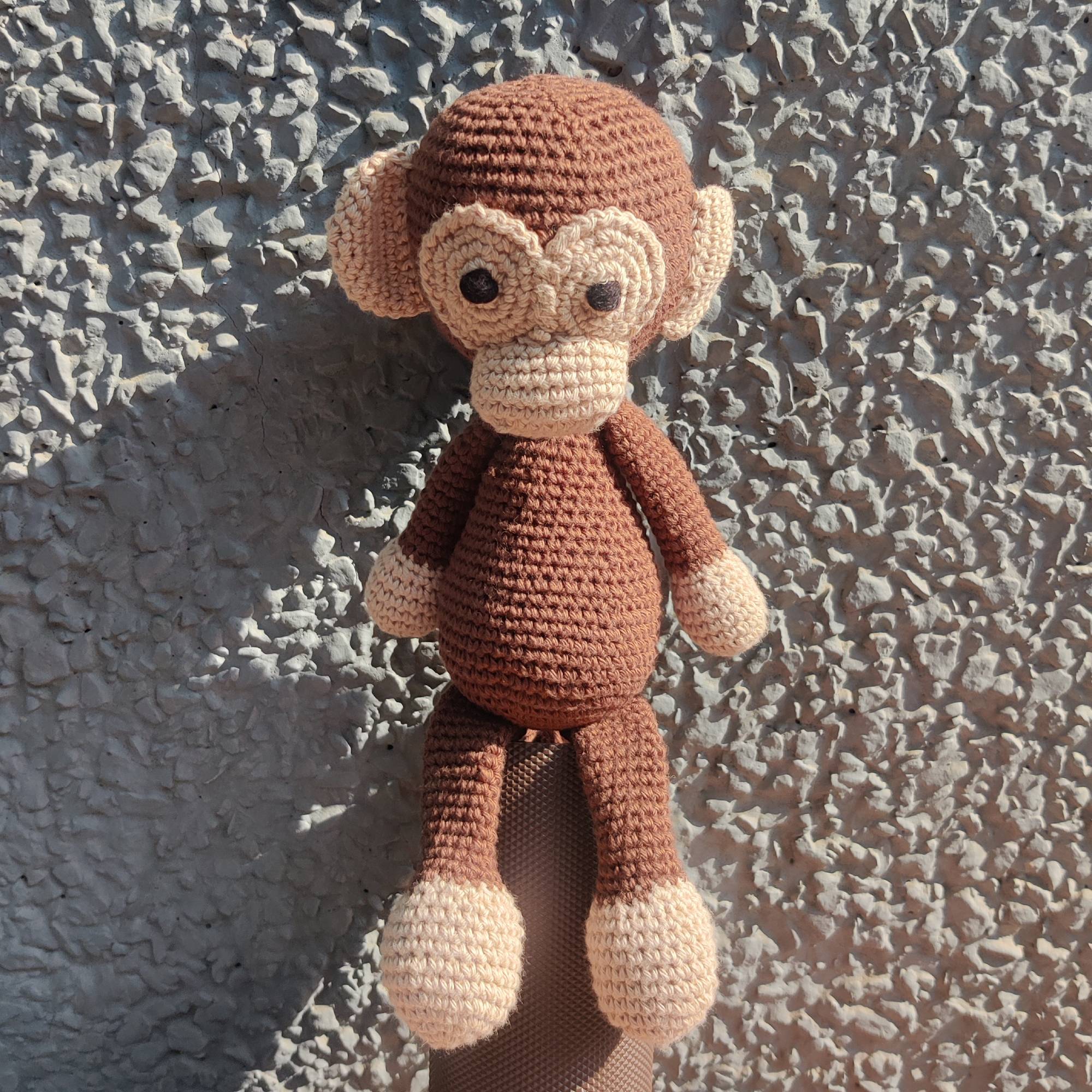 Monkey Crochet Toy