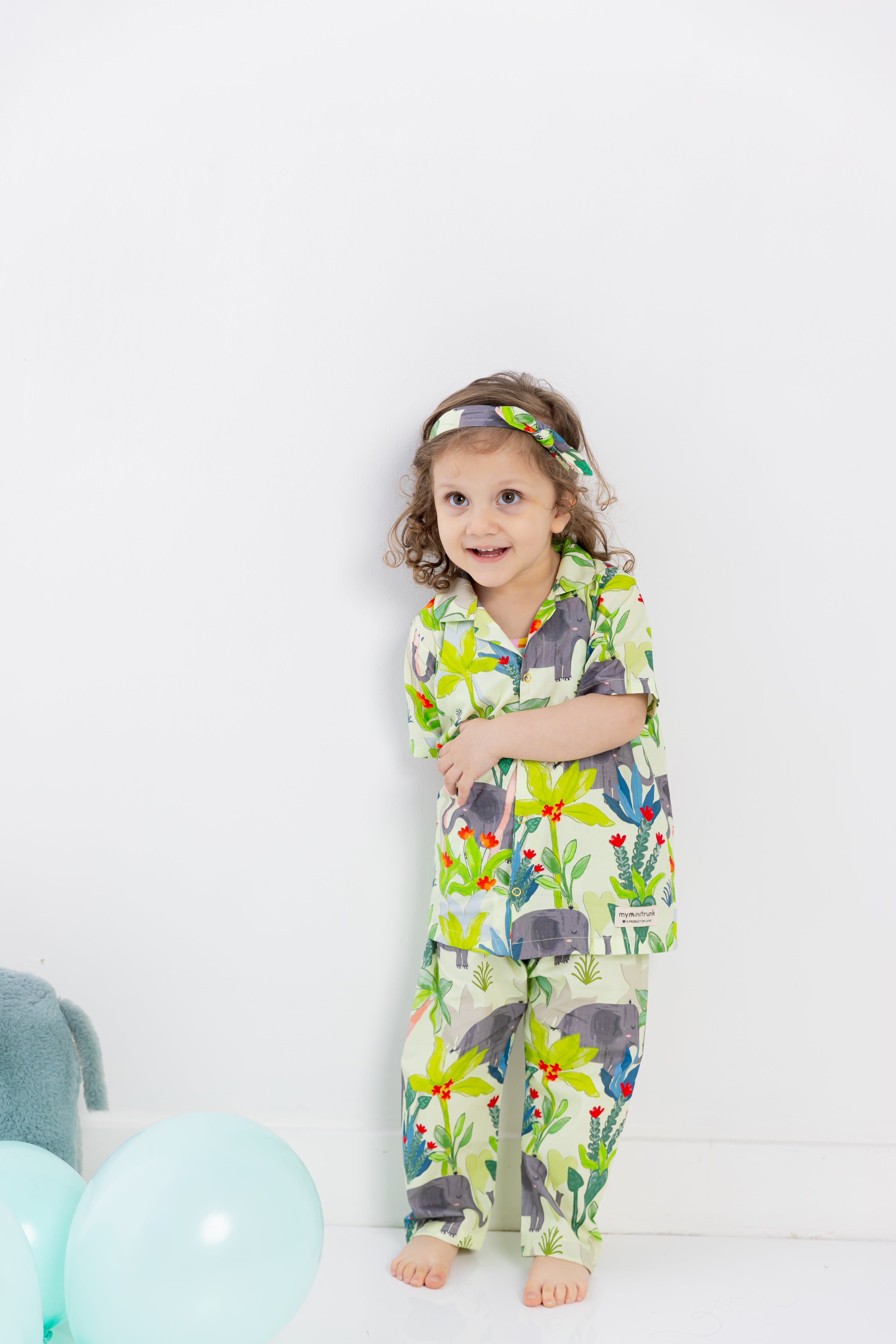 Elephant Ride Jammies Set - Totdot