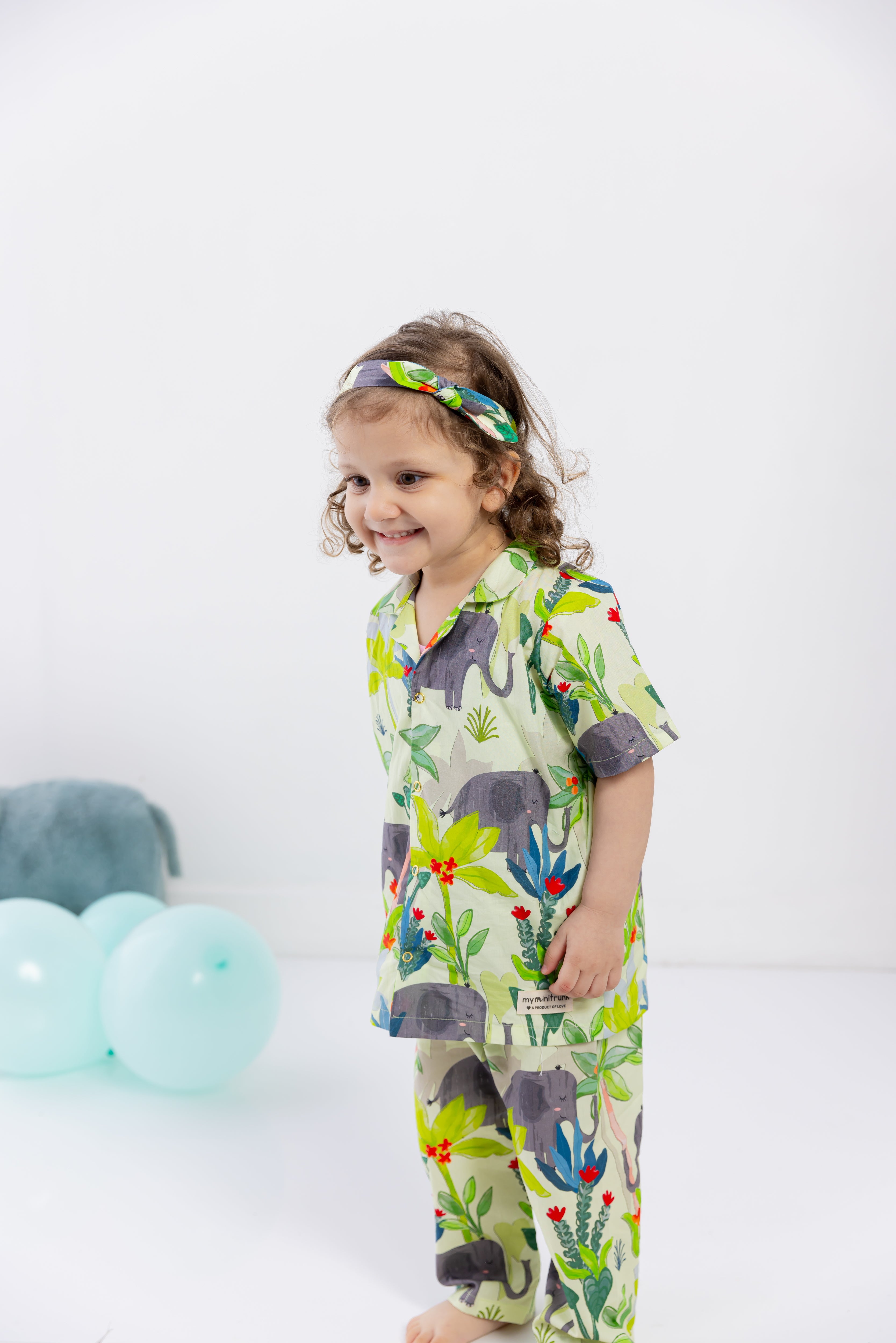 Elephant Ride Jammies Set - Totdot