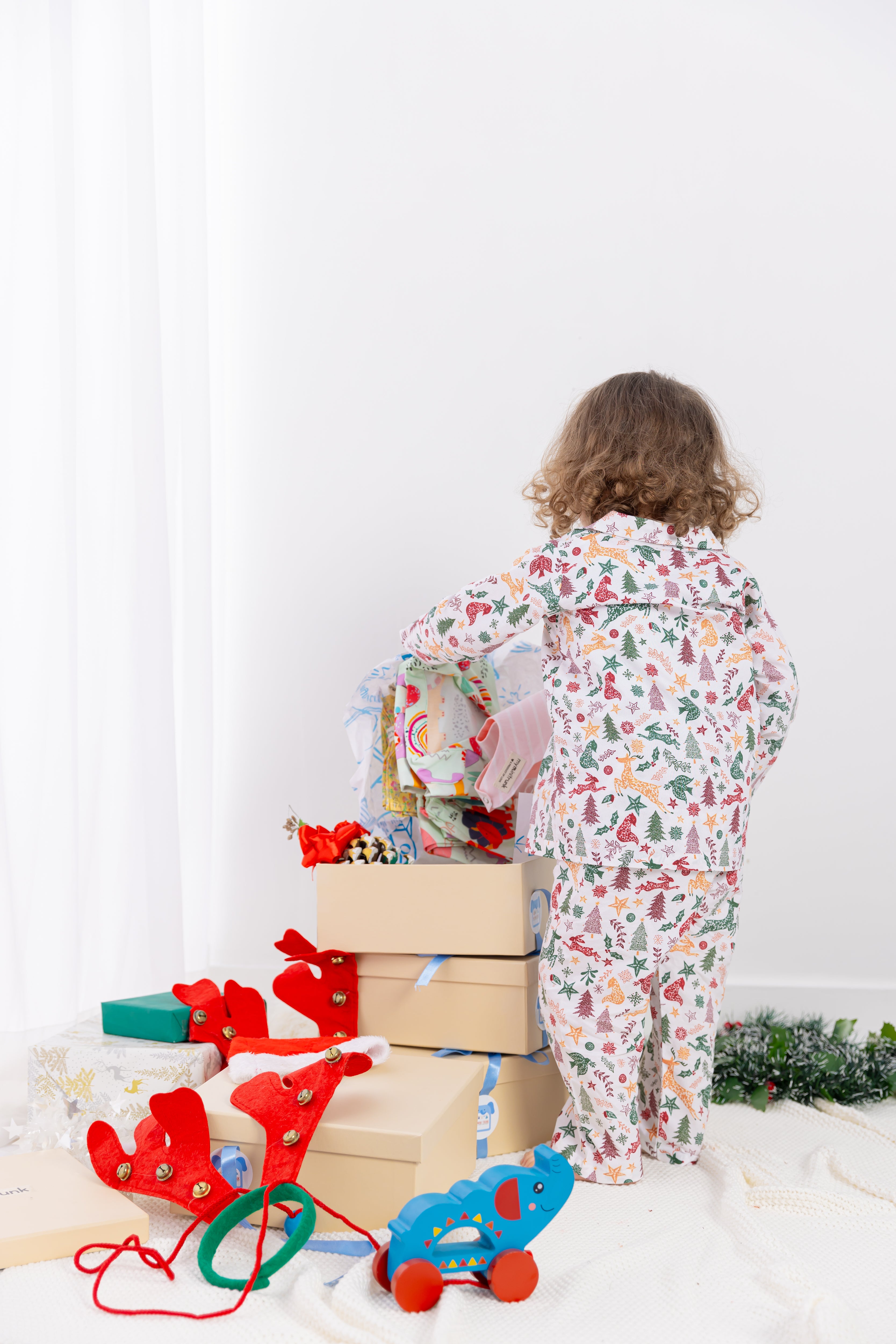 Snowy Christmas Jammies Set