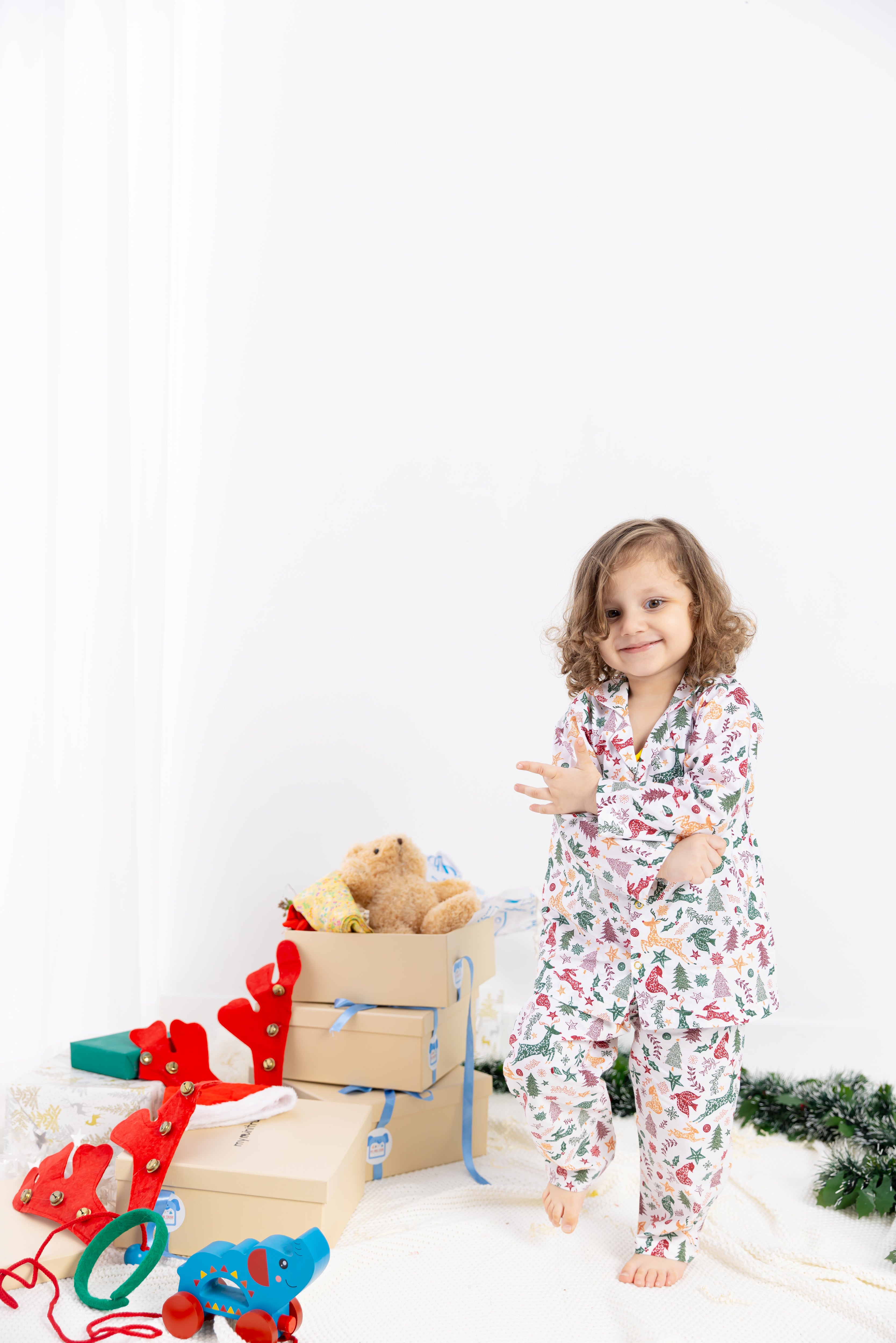 Snowy Christmas Jammies Set