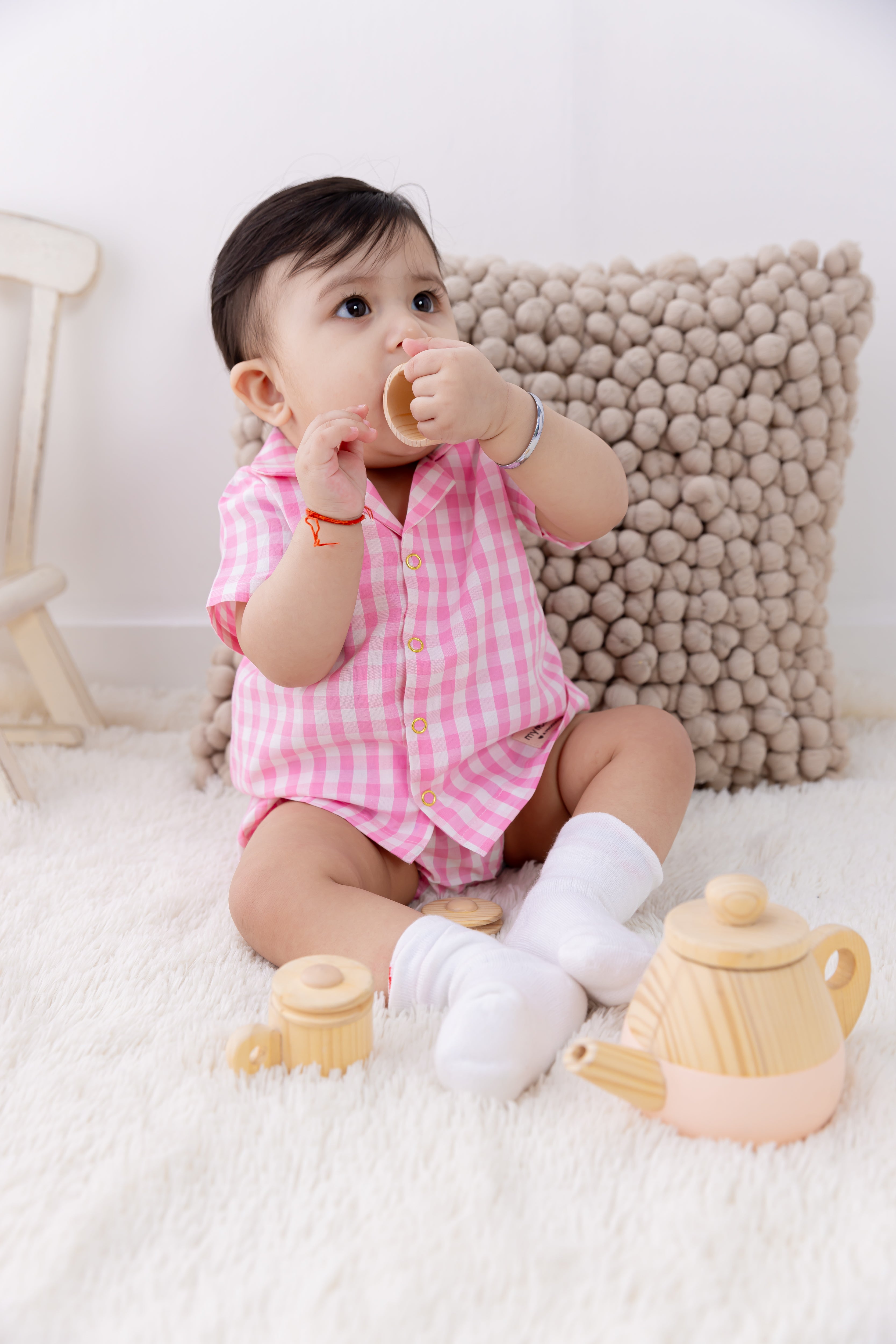 New Born Pink Bloomer Set - Totdot