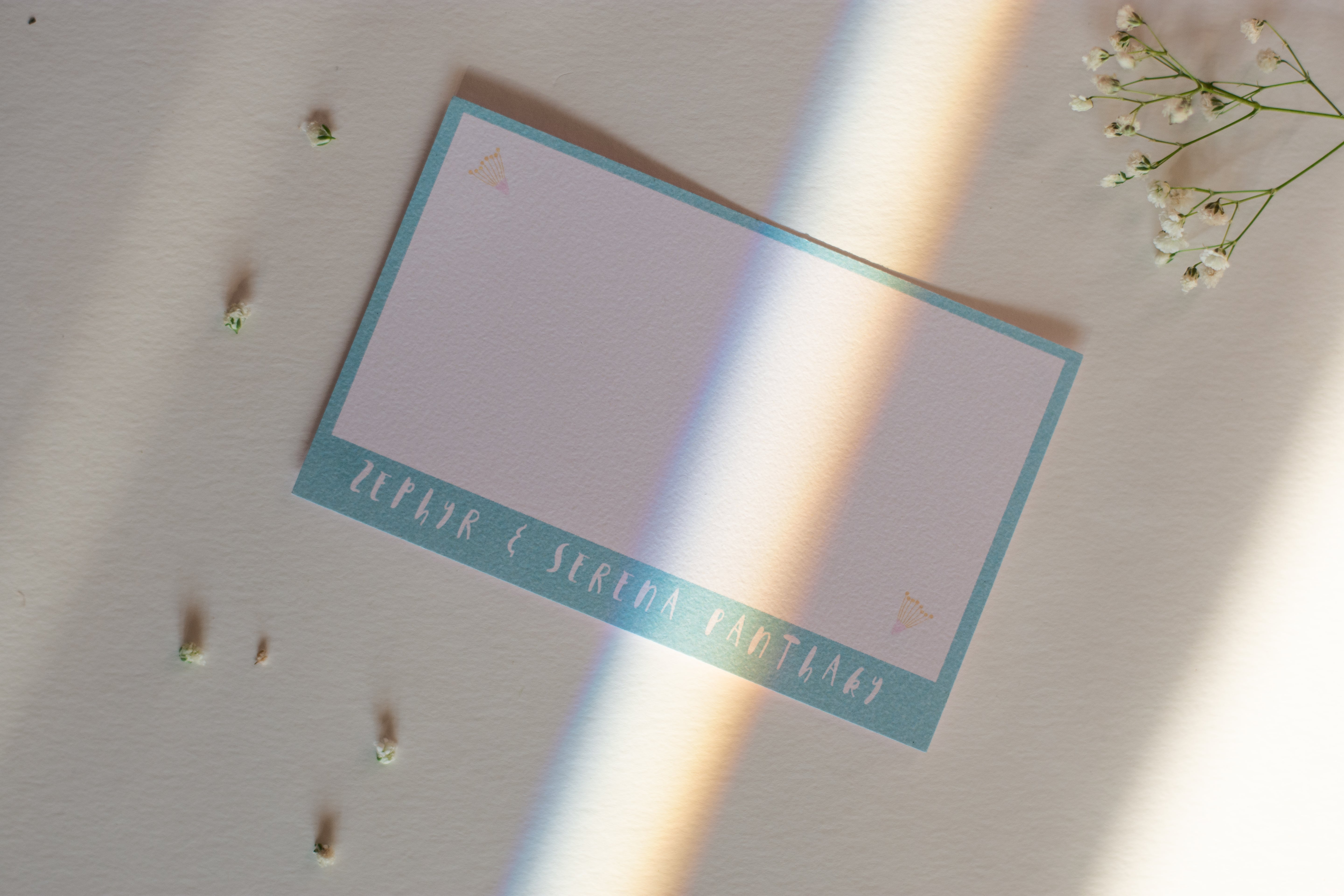 Flat Gift Cards - Bee Yourself | Pastel