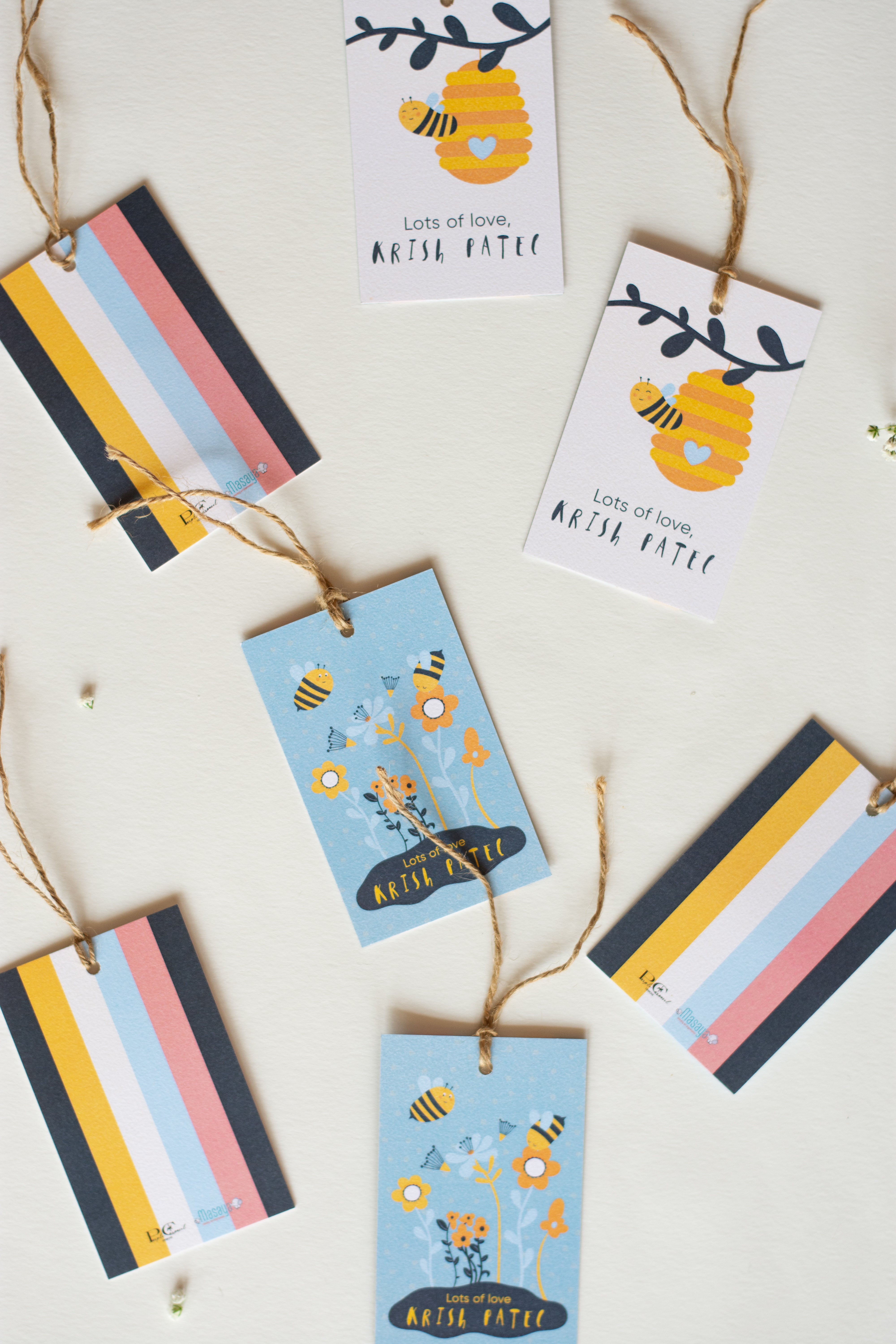 Gift Tags - Bee Yourself | Bright