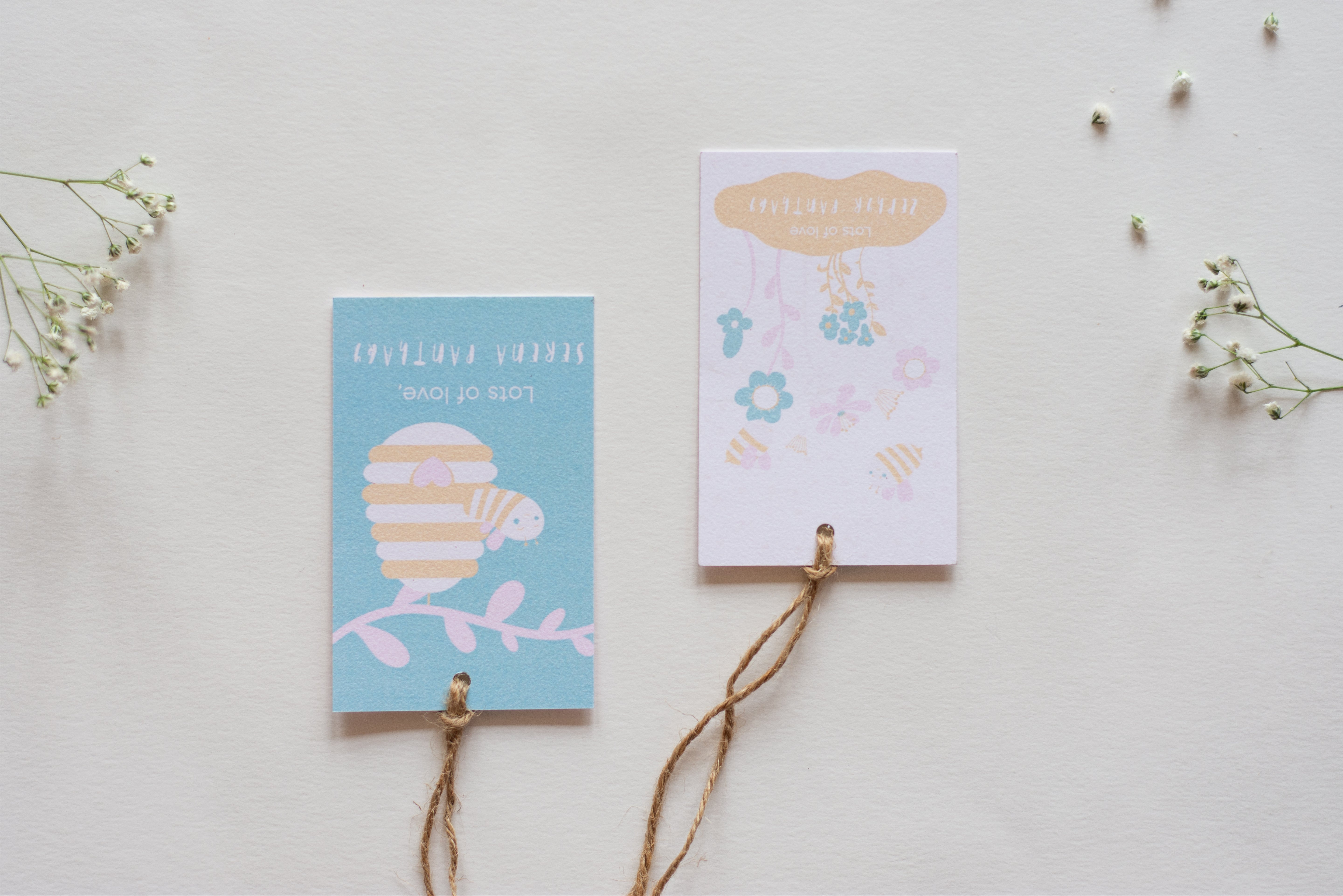 Gift Tags - Bee Yourself | Pastel