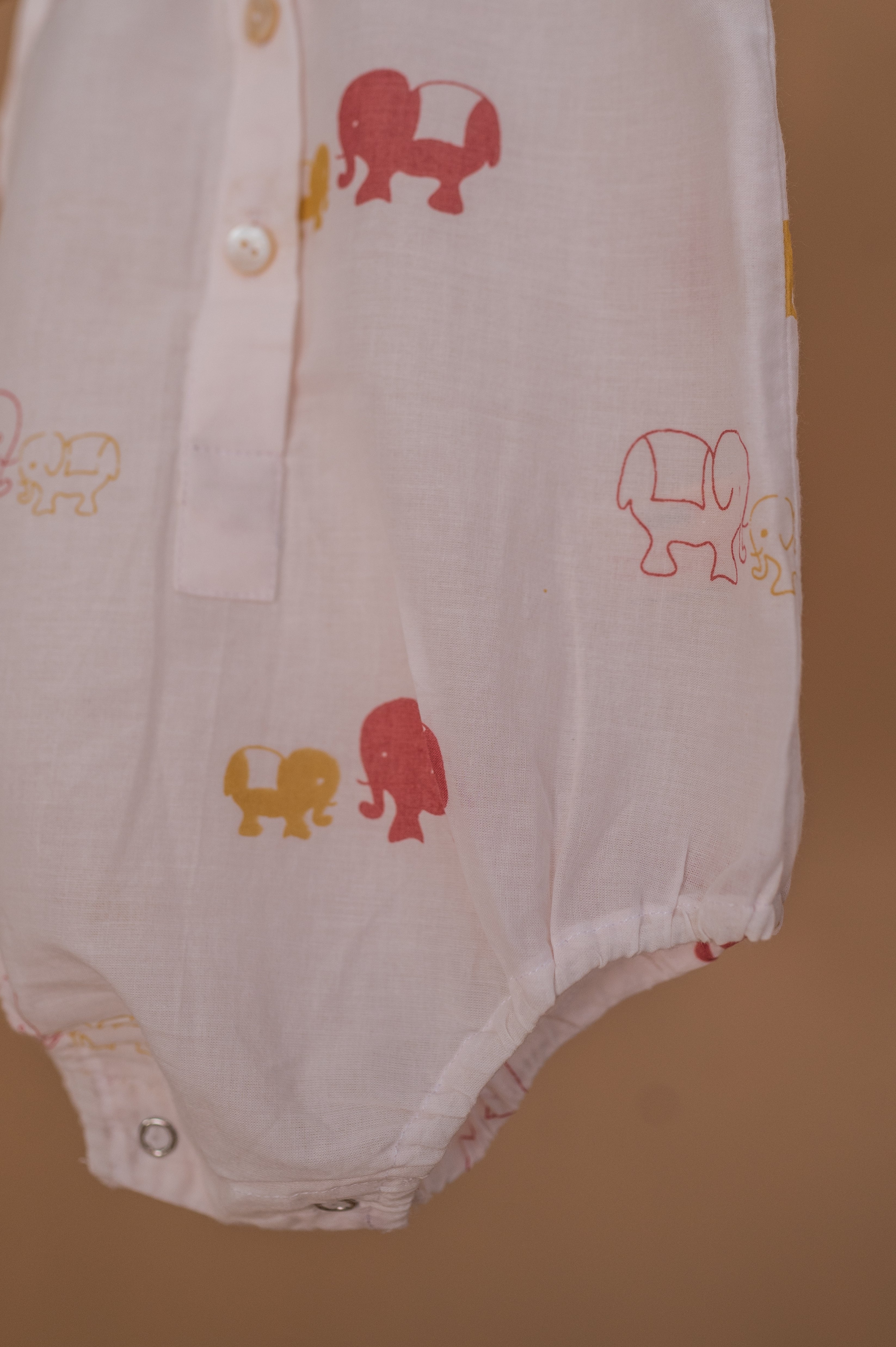 Baby Romper - Colours of the Earth - Elle Pink - Totdot