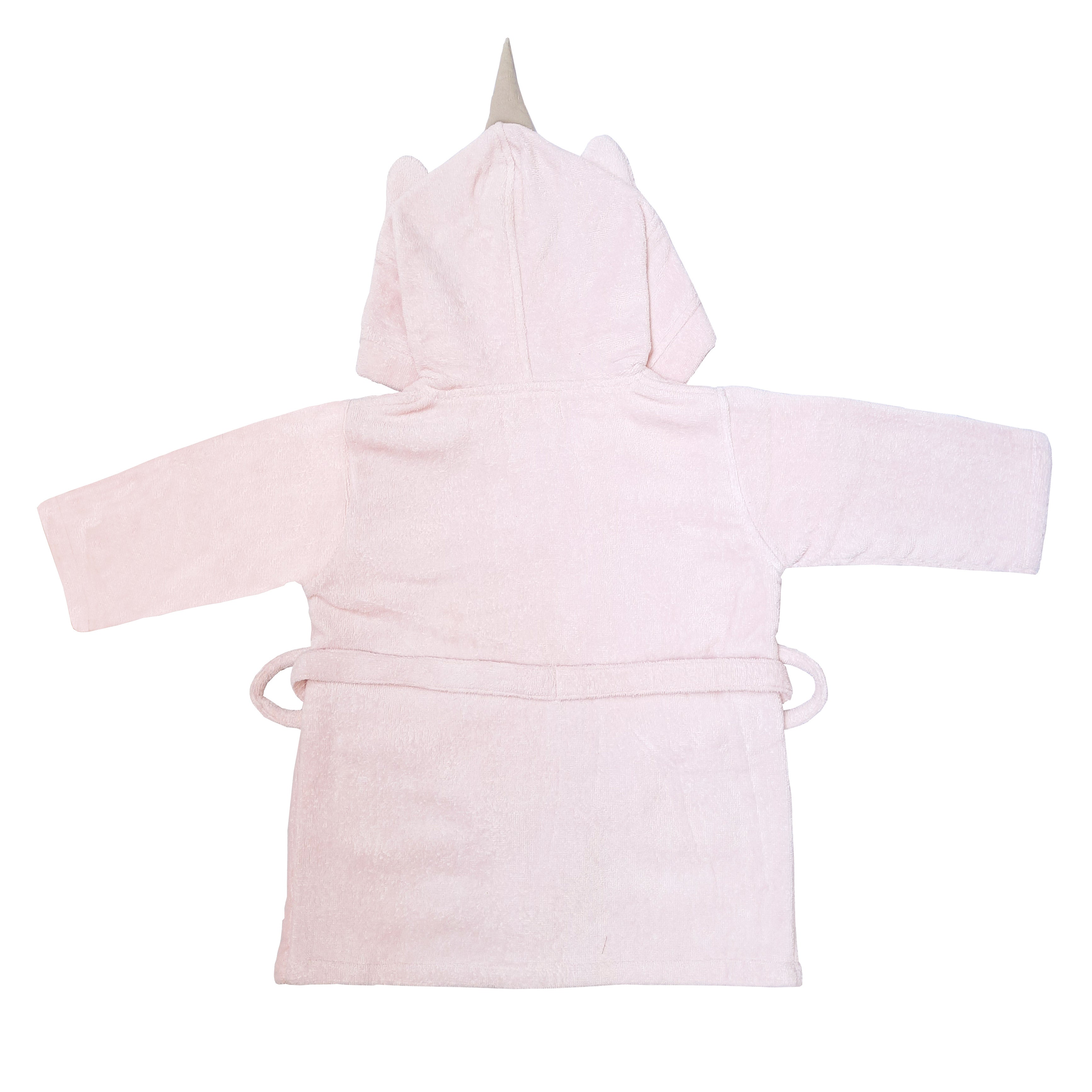 Hooded Baby Robe – Unicorn