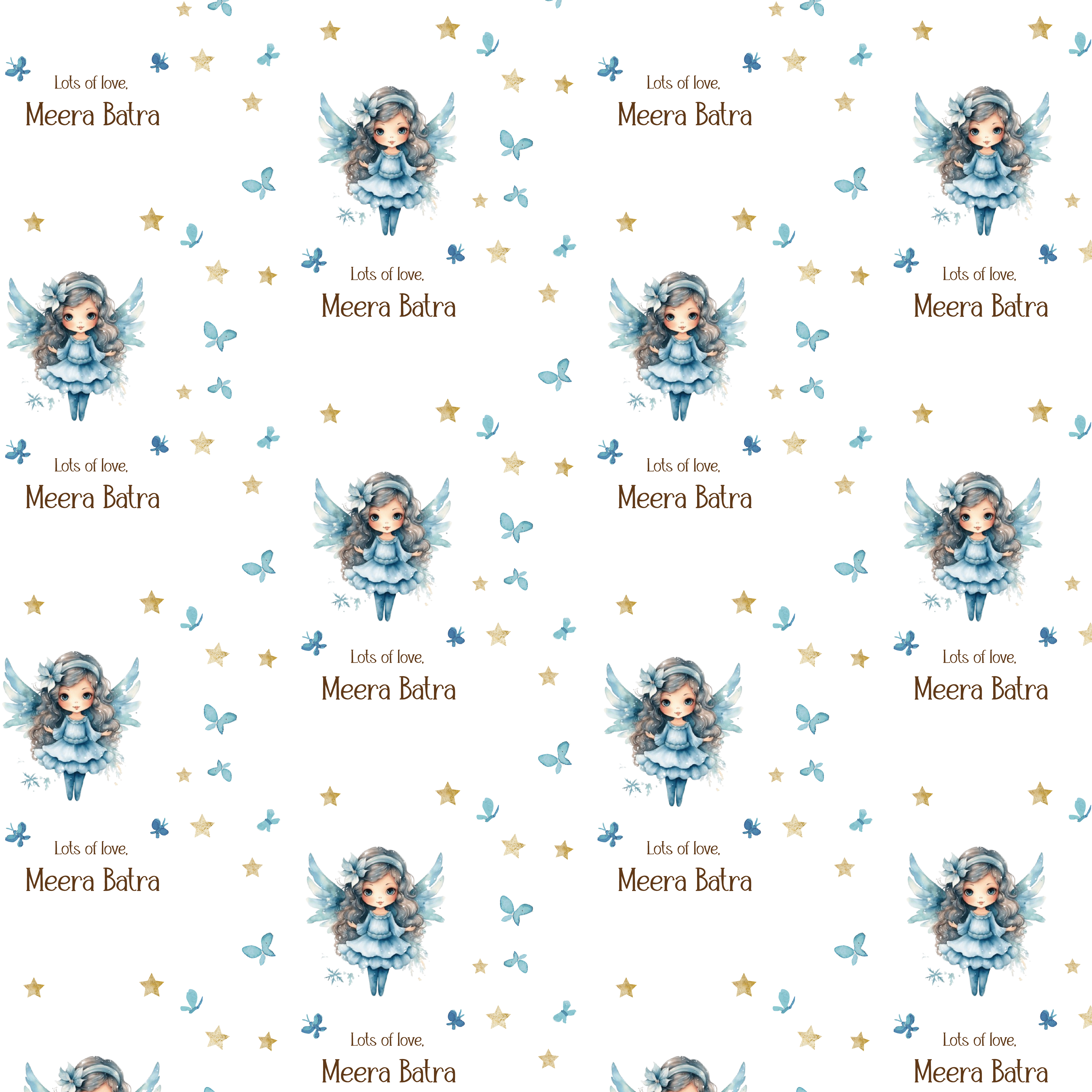 Gift Wrapping Paper -  Magical Fairy