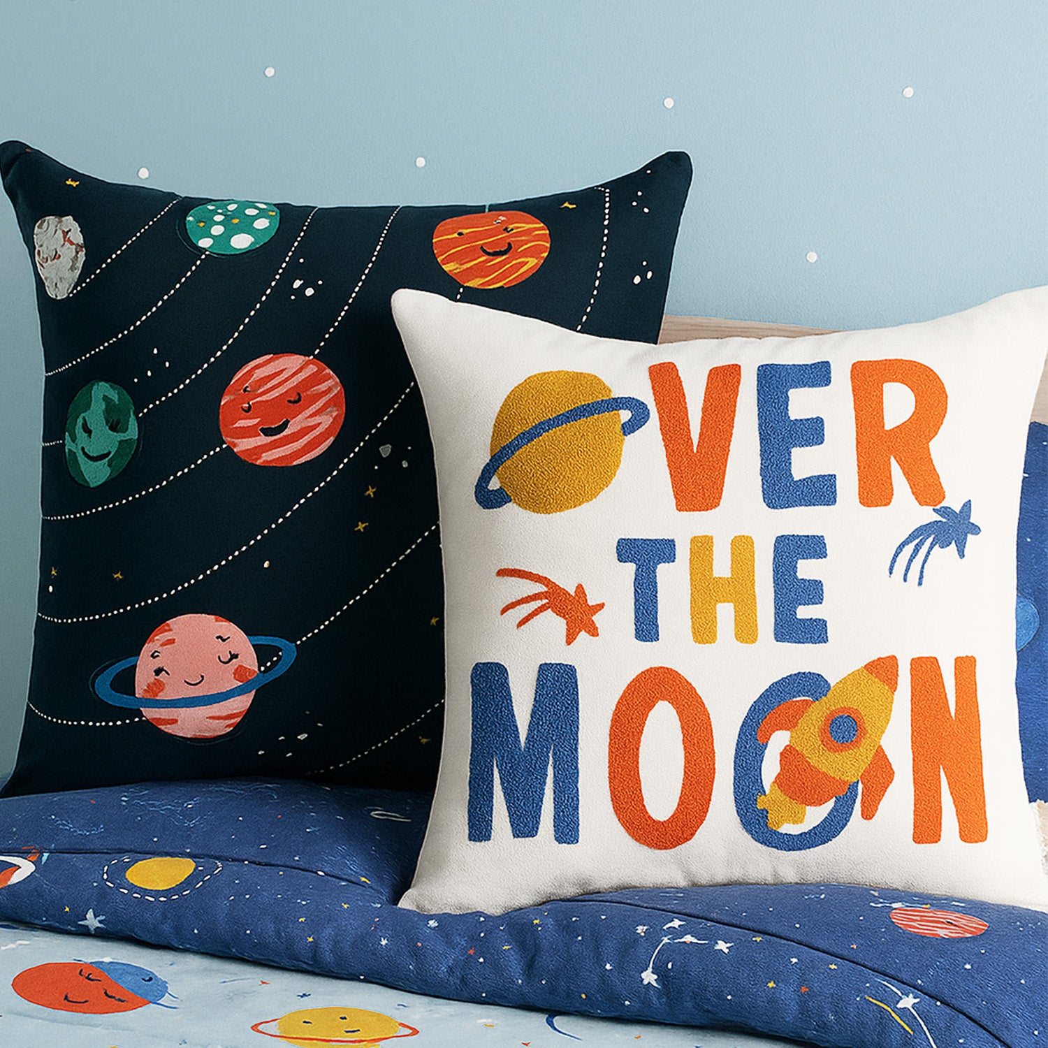 Milkyway & Over The Moon Cushion Cover Combo