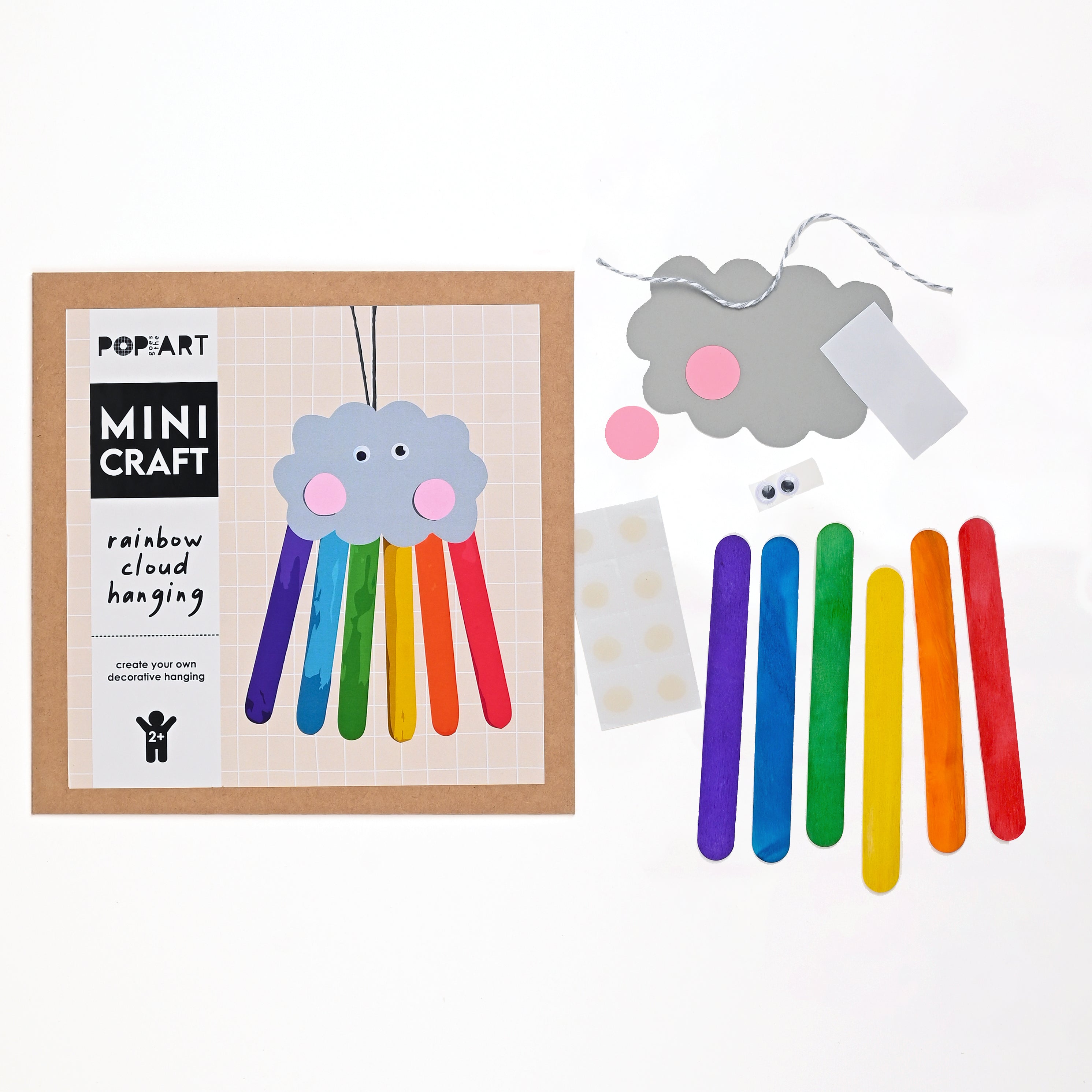 Rainbow Cloud Hanging - Mini Craft