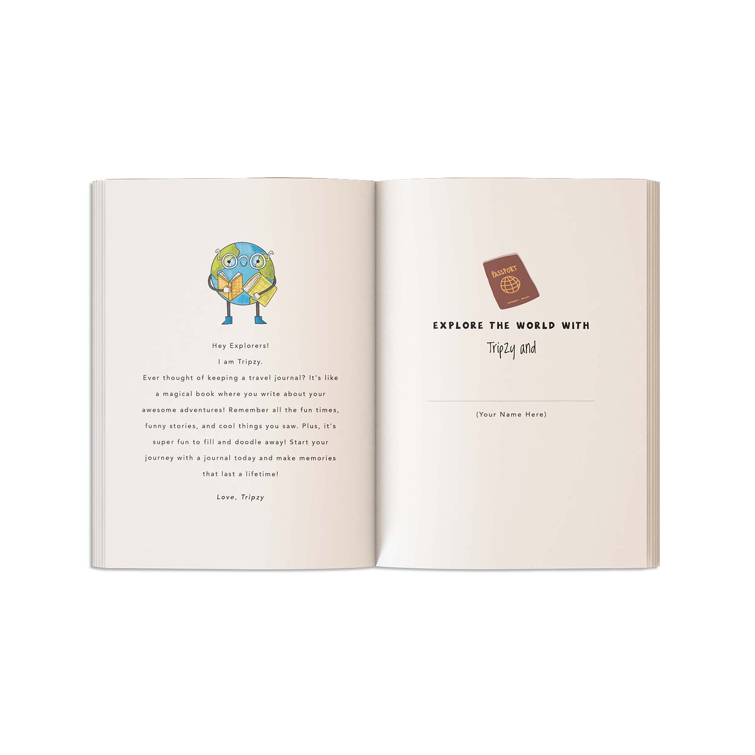 Travel Journal for Kids