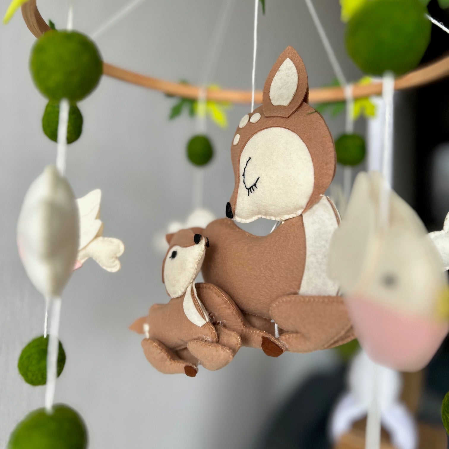 Mommy's Little Fawn - Cot / Crib Mobile