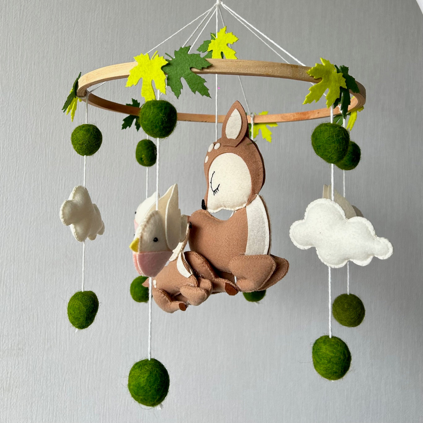 Mommy's Little Fawn - Cot / Crib Mobile