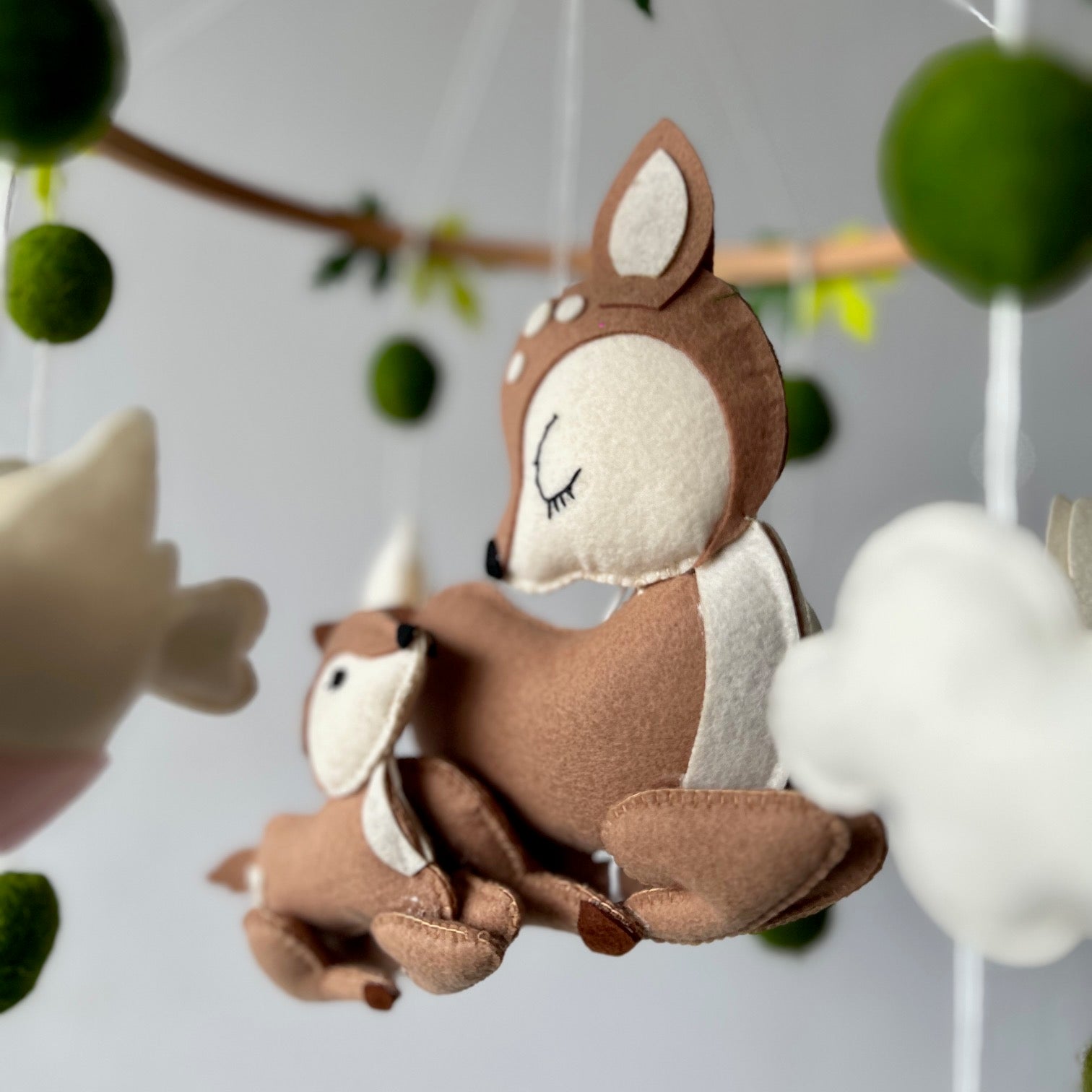 Mommy's Little Fawn - Cot / Crib Mobile