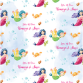 Personalised Gift Wrapping Paper -Mystical Mermaids