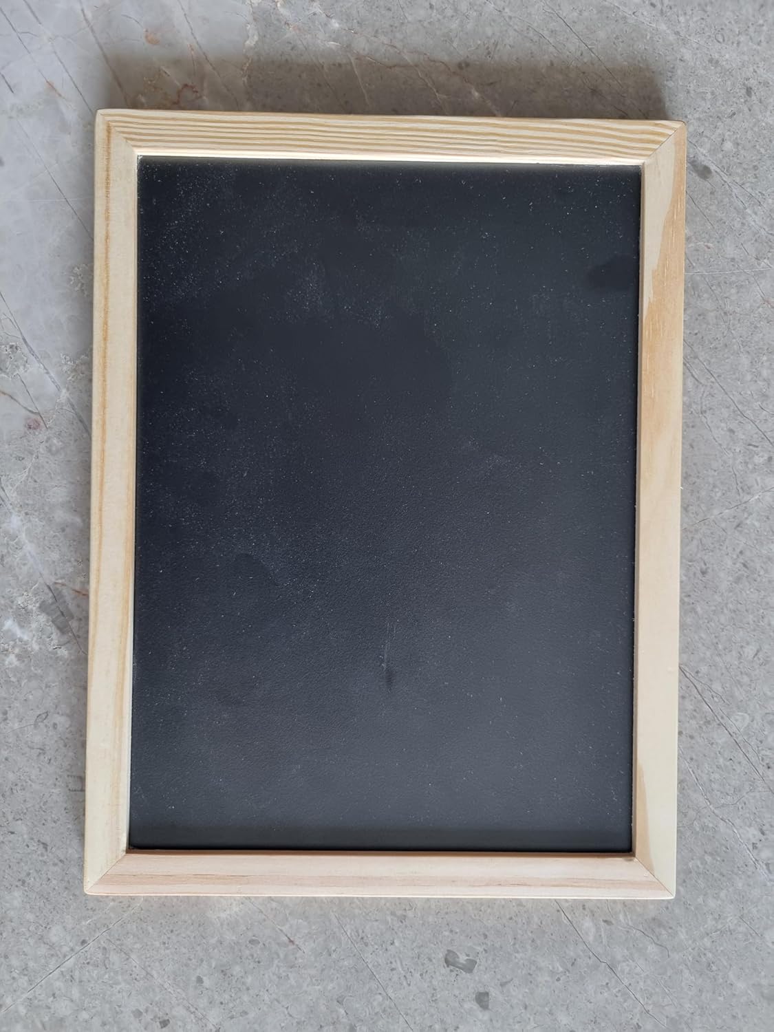 Double Sided Framed Chalkboard | Wooden Slate for Kids