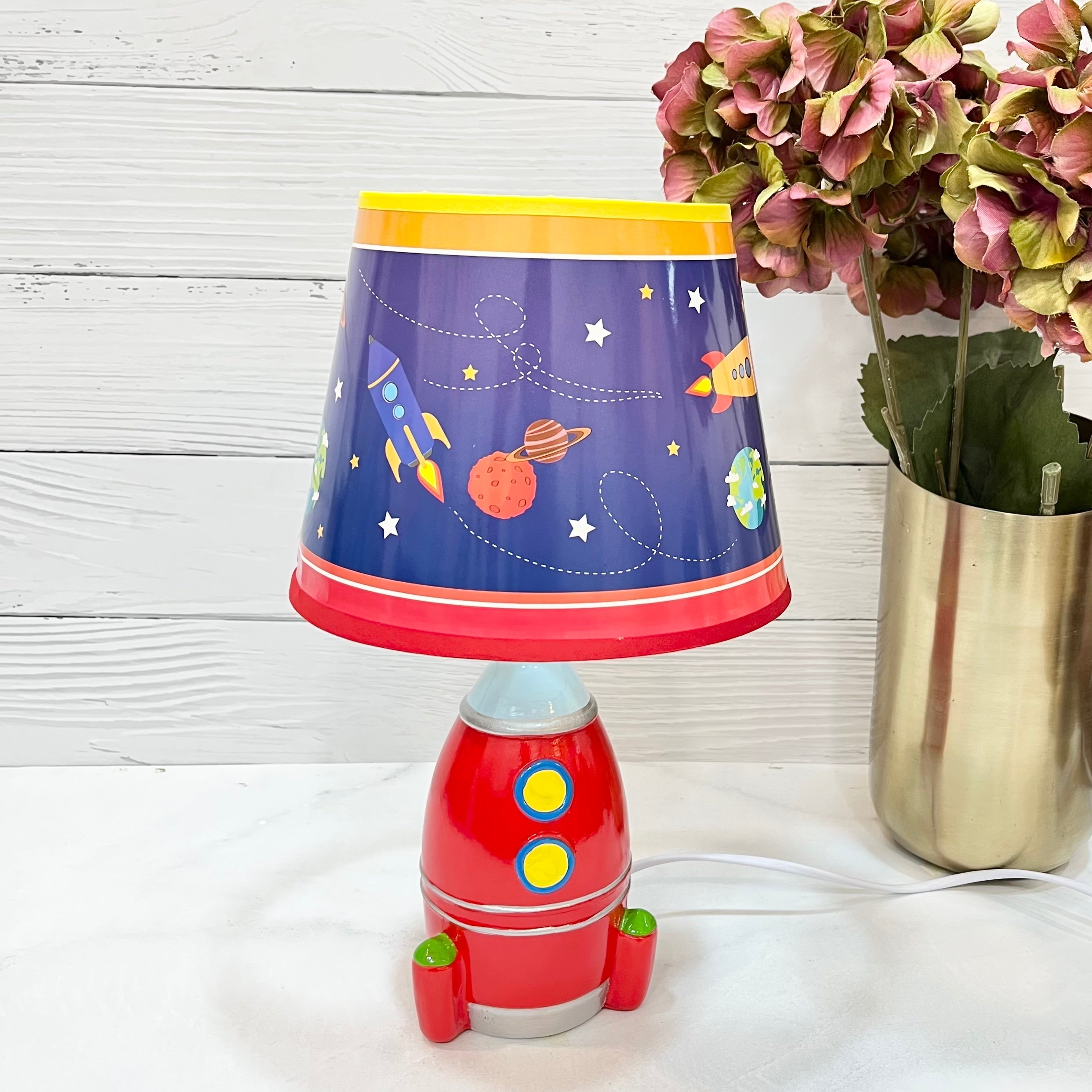 Spaceship Glow (Red) - Night Lamp