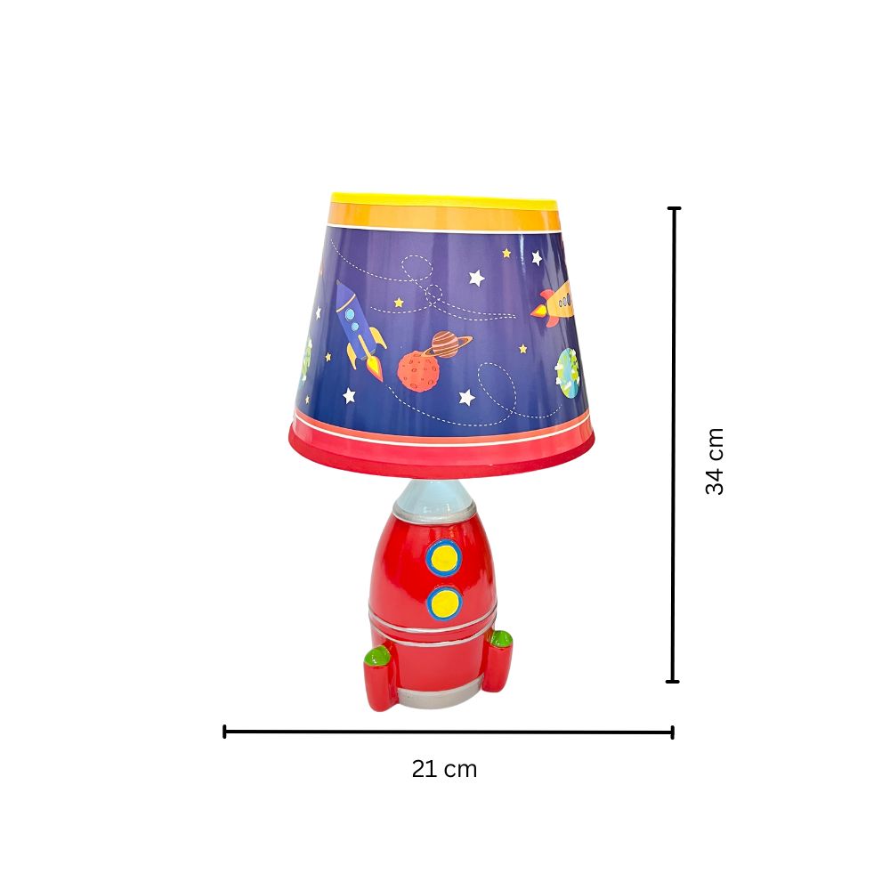 Spaceship Glow (Red) - Night Lamp