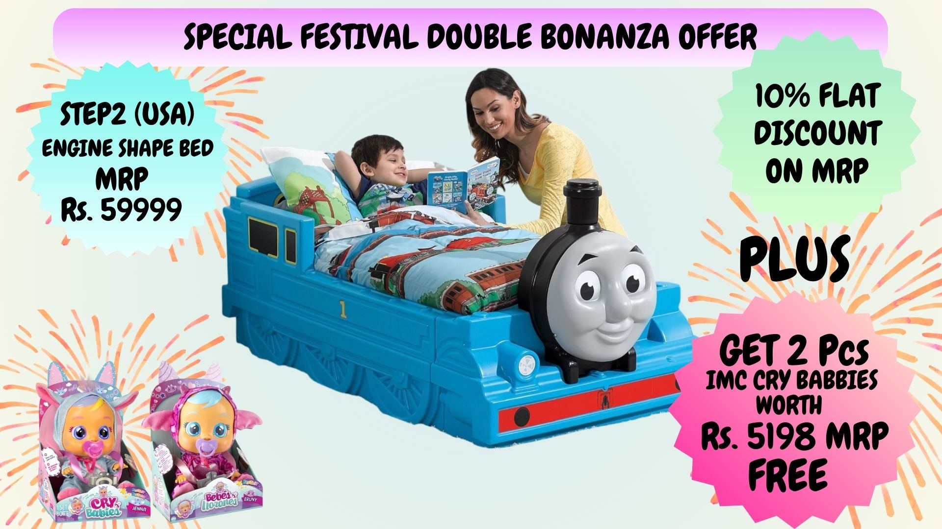 The Tank Engine Toddler Bed