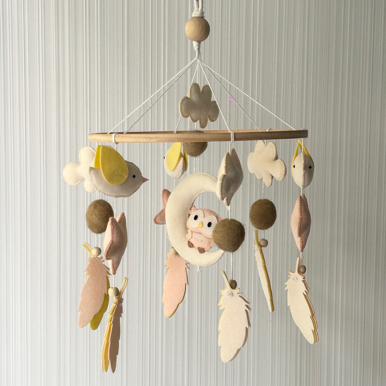 Owl Moonlight - Cot / Crib Mobile