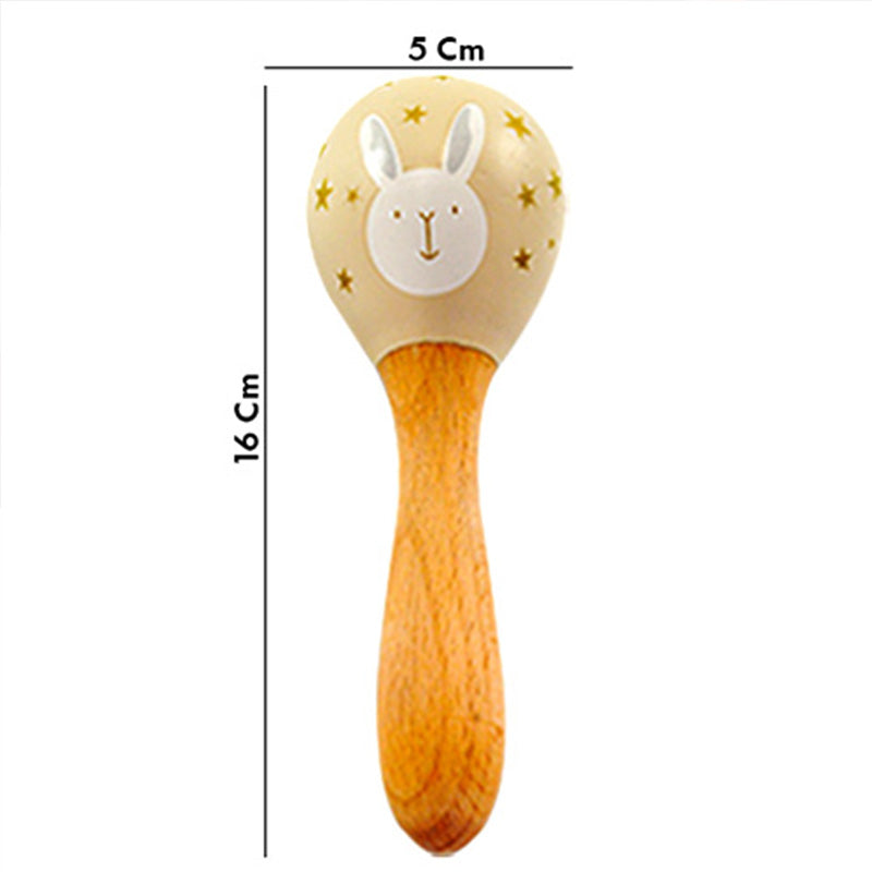 Wooden Forest Maracas Pack of 1 for Kids