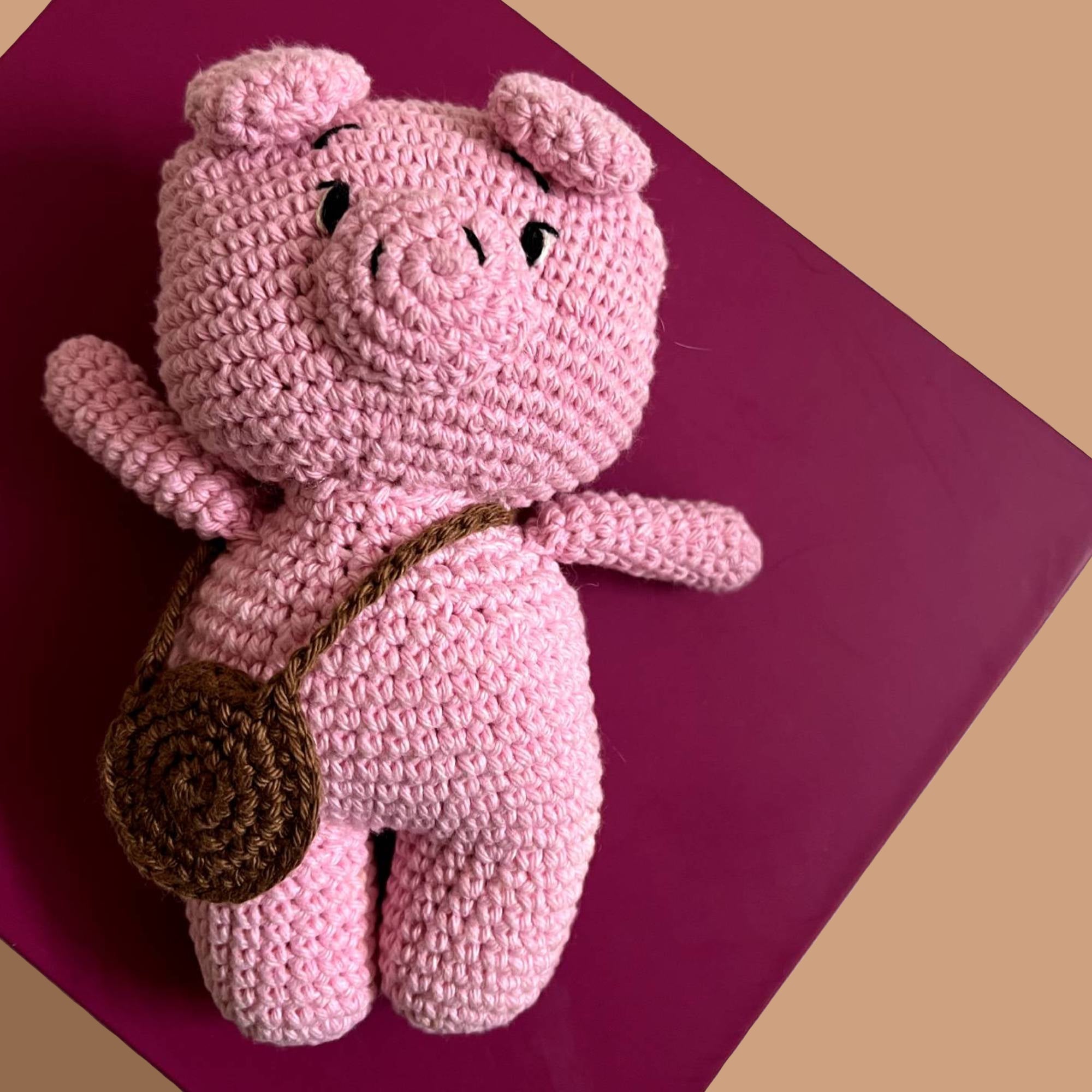Pig Handmade Crochet Toy