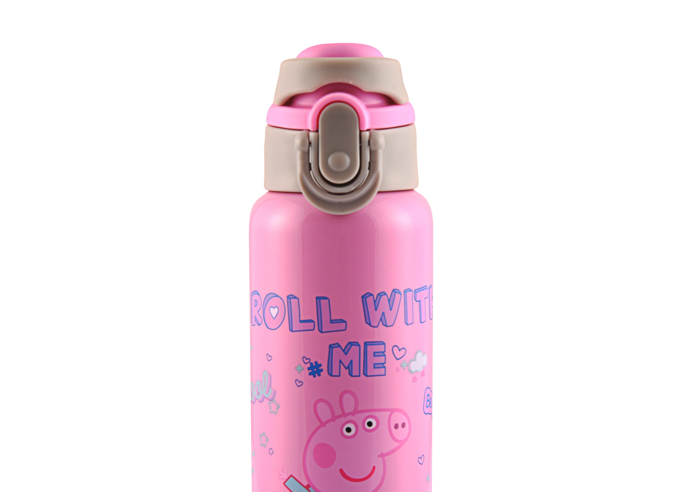 Stainless Steel Peppa Pig Kids Water Bottle Lyra - 600 Ml