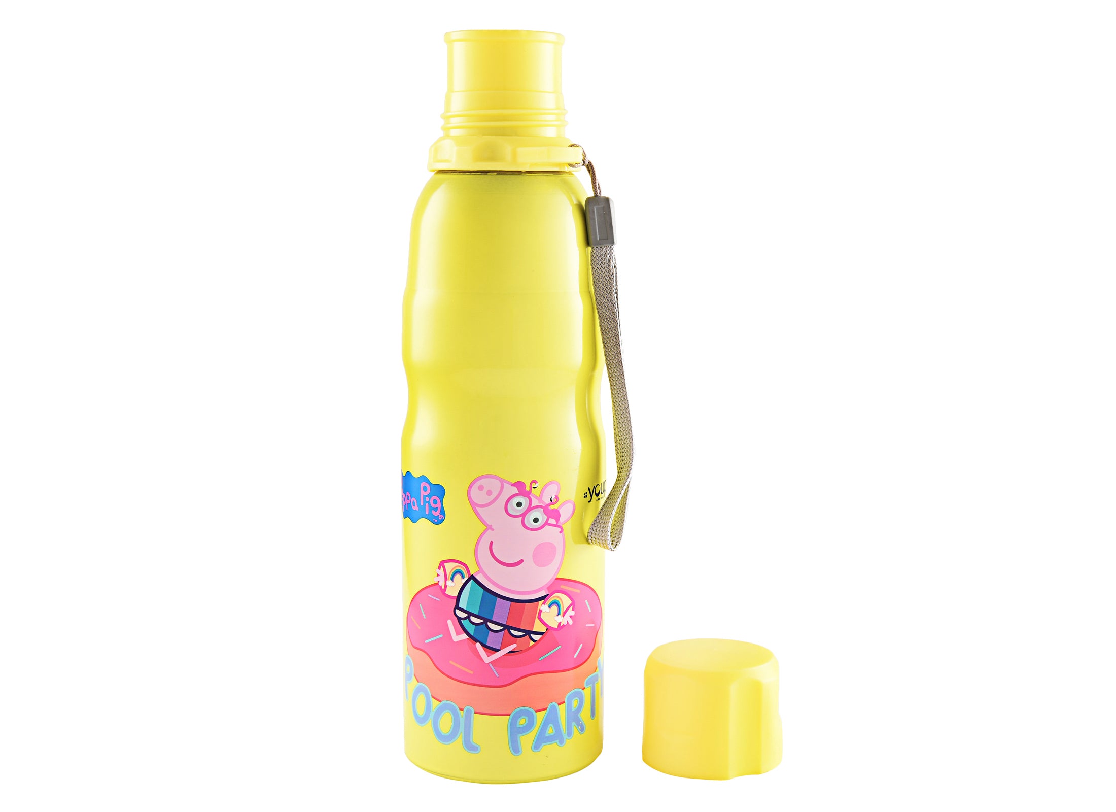 Stainless Steel Peppa Pig Kids Water Bottle Harper - 750 Ml