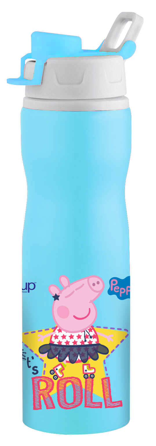 Stainless Steel Peppa Pig Kids Water Bottle  Oscar - 750 Ml