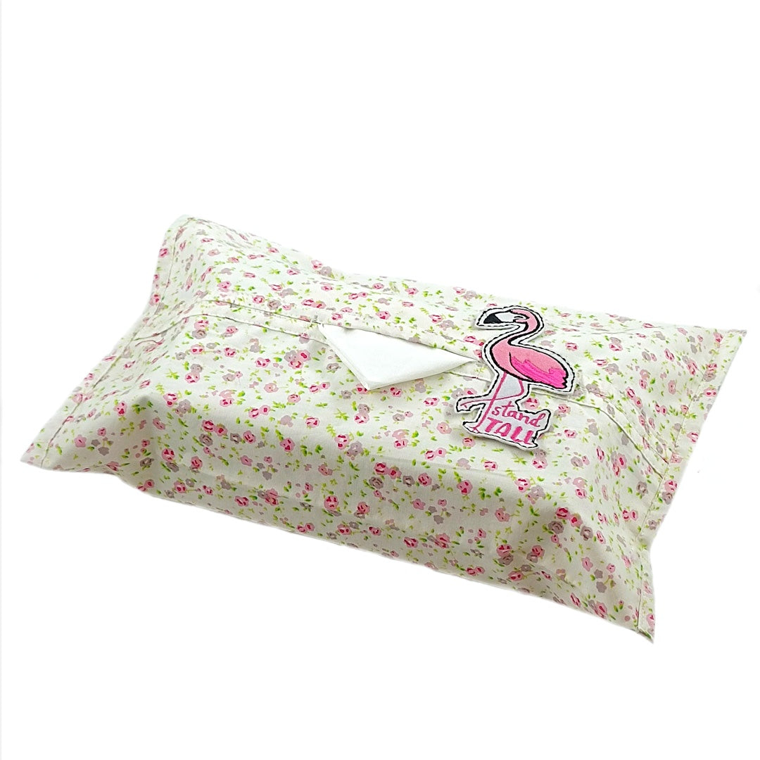 Flamingo - Tissue Box Cover