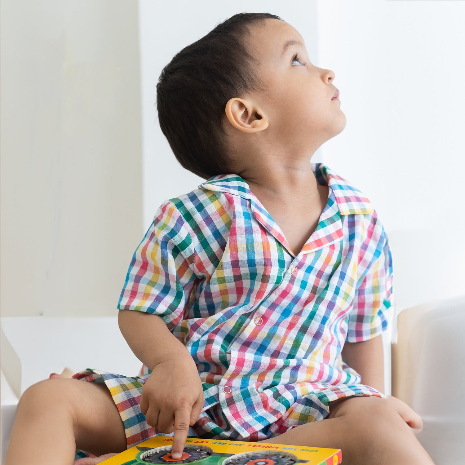 Sunday Morning Shirt And Shorts Set