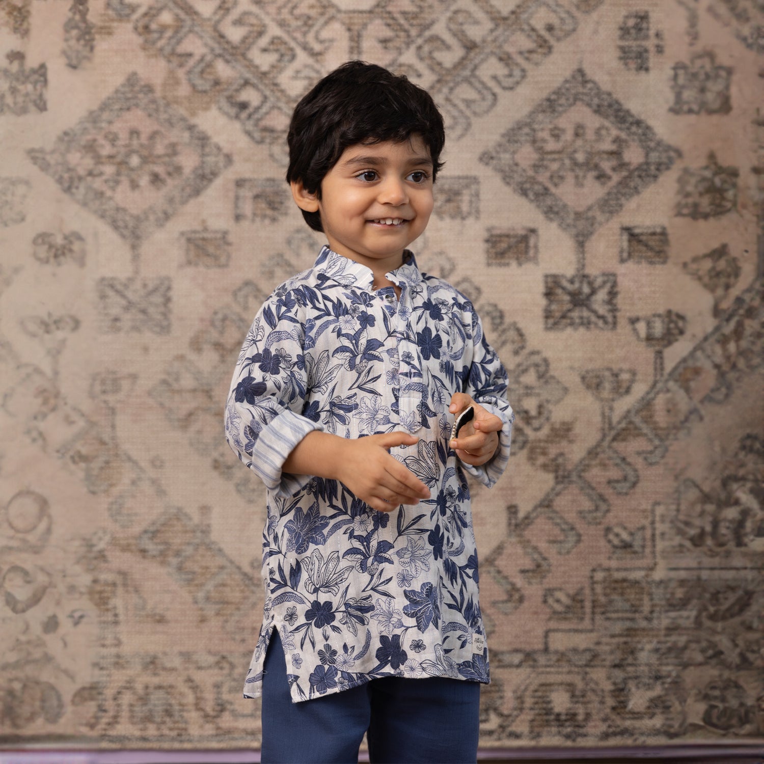 Little Boy Blue Kurta and Pajama