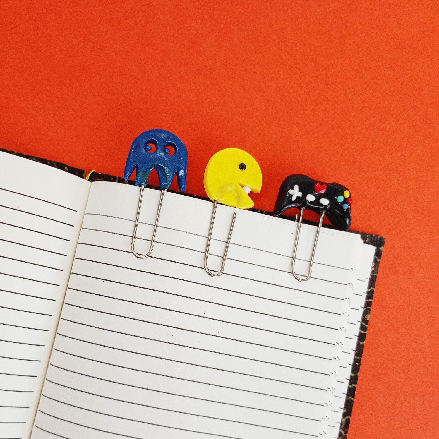 Pac Man - Bookmarks/Paper Clip