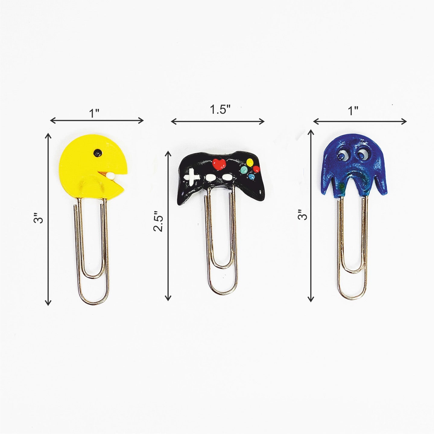 Pac Man - Bookmarks/Paper Clip