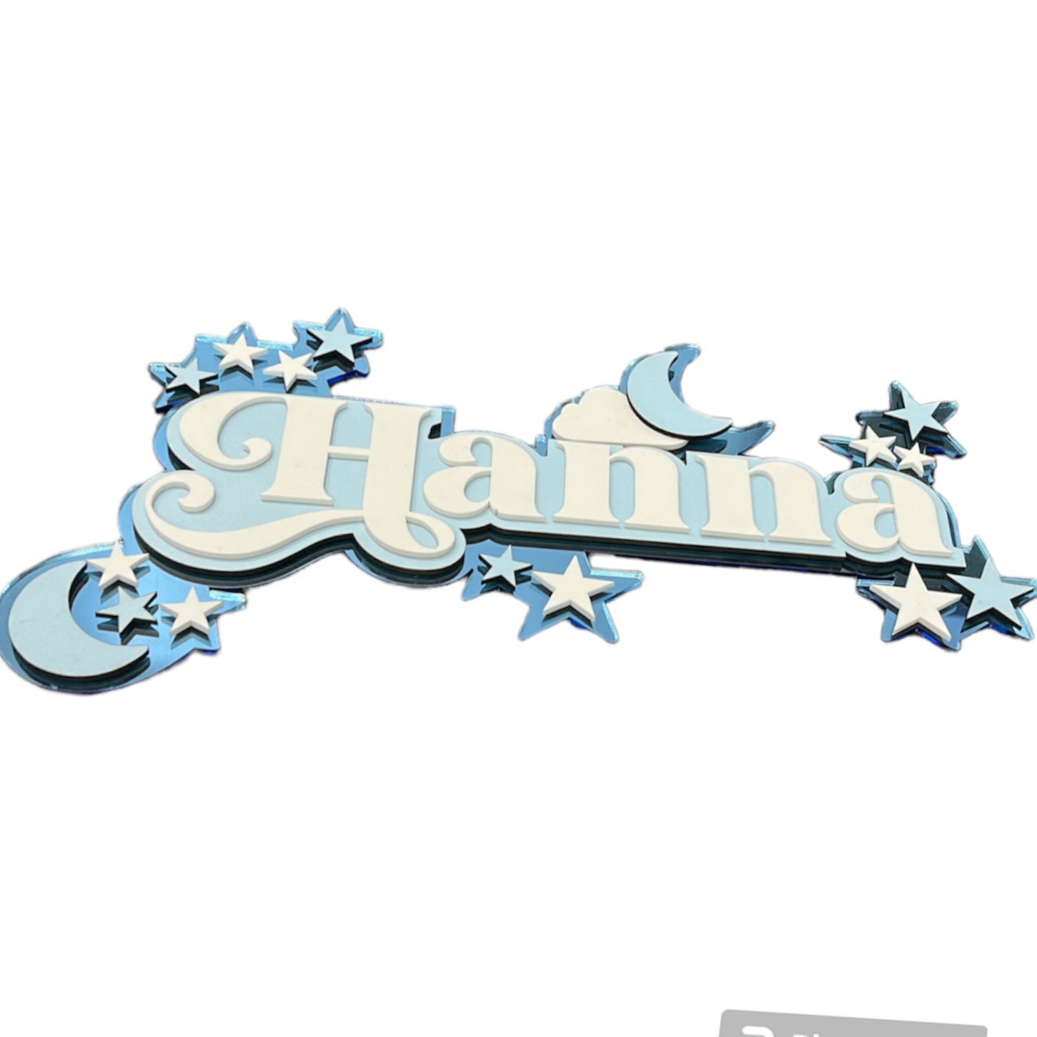 Moon Magic - 3 Layer Name Plaque