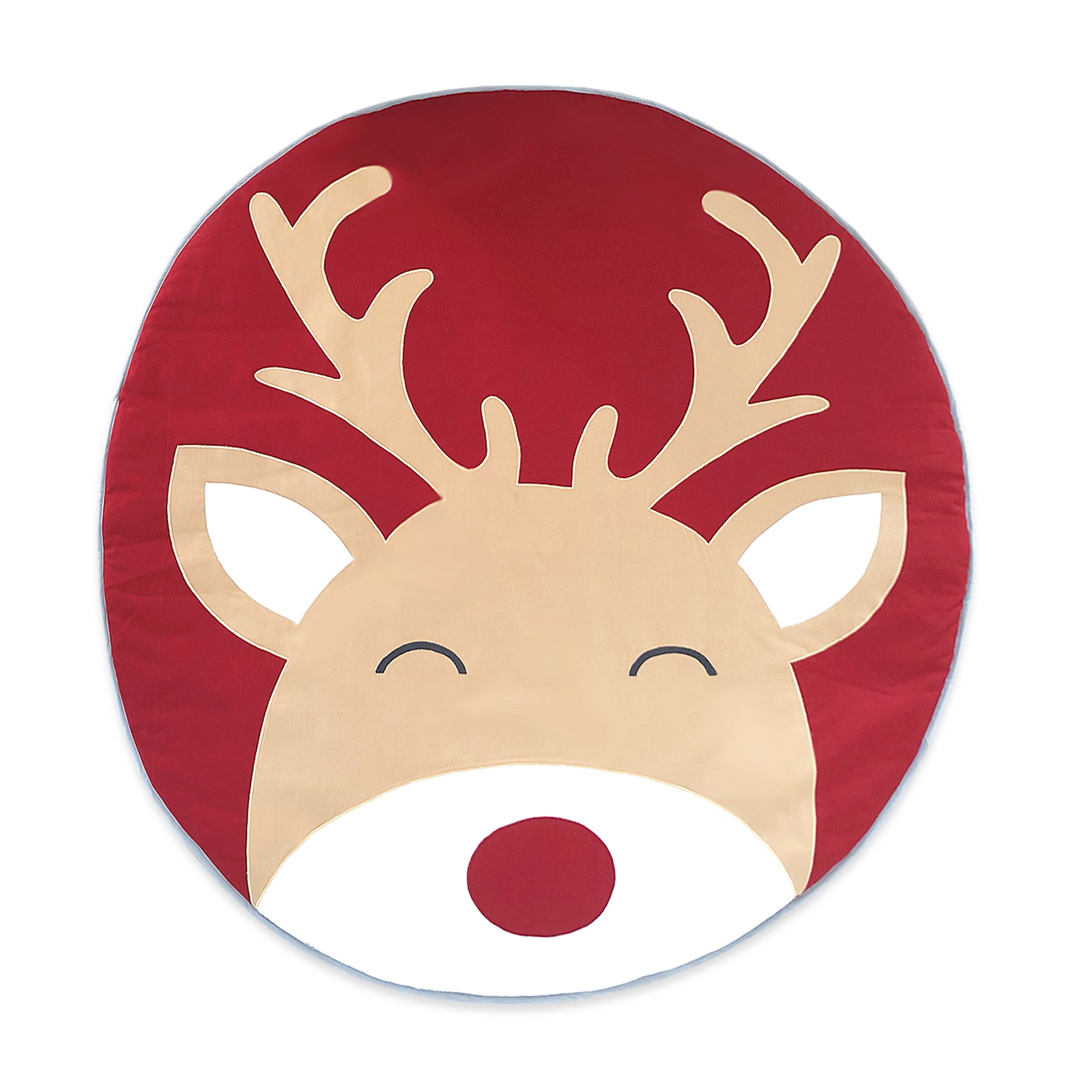 Indoor/Outdoor Quilted Playmat – Reindeer