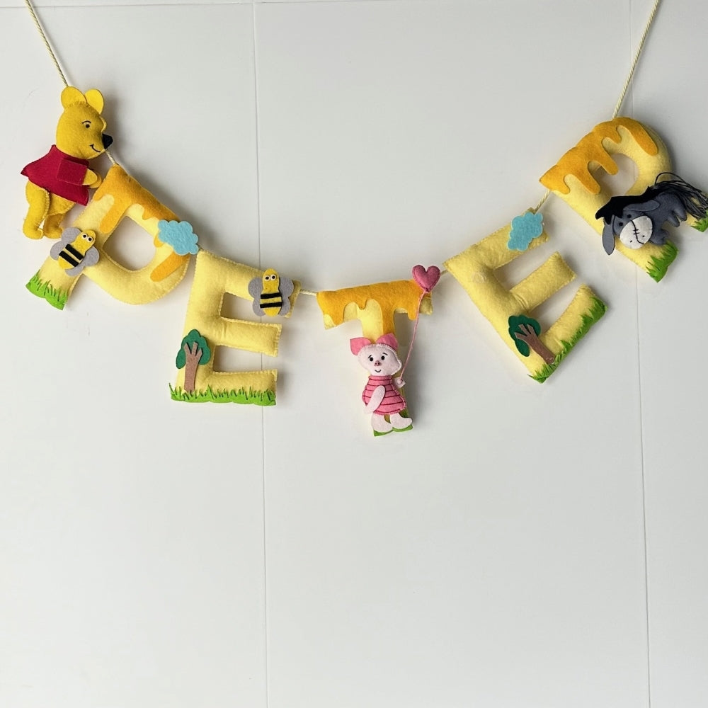 Pooh & Pals Name Bunting/Garland