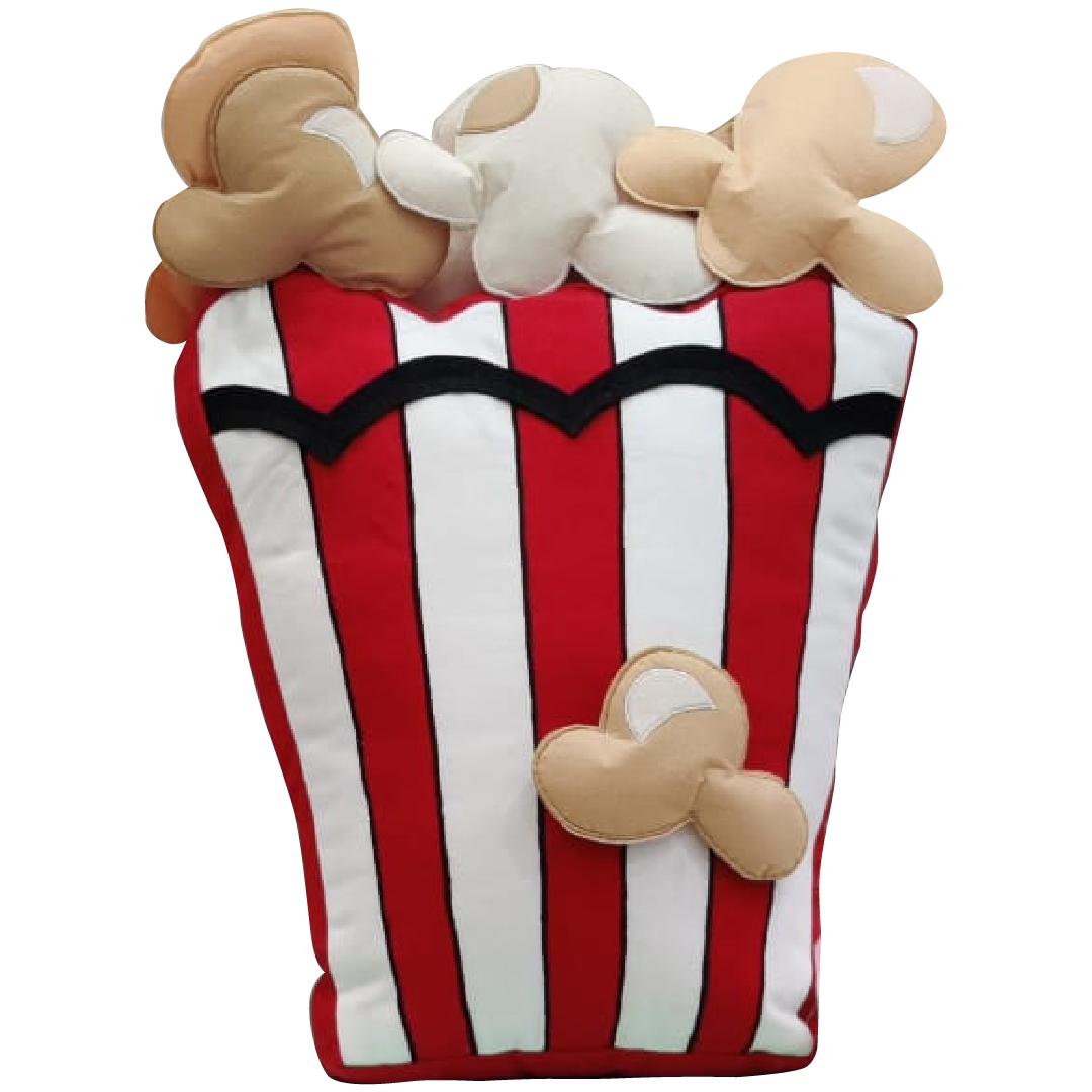 Popcorn - 3D Popups - Shaped Cushion